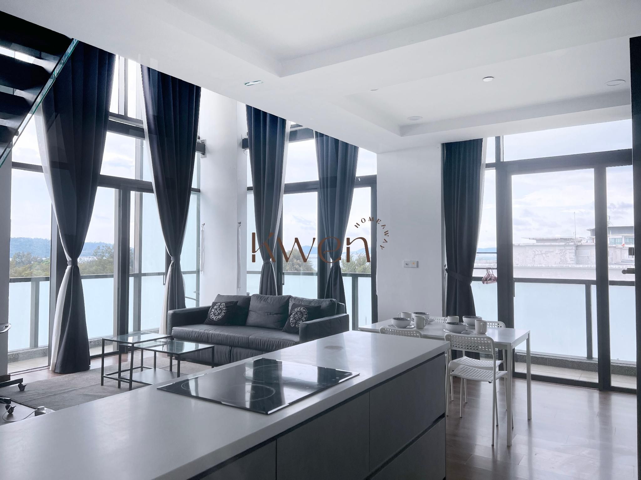 KWEN Suites-Riverson NearImago 2BR SunsetSeaview