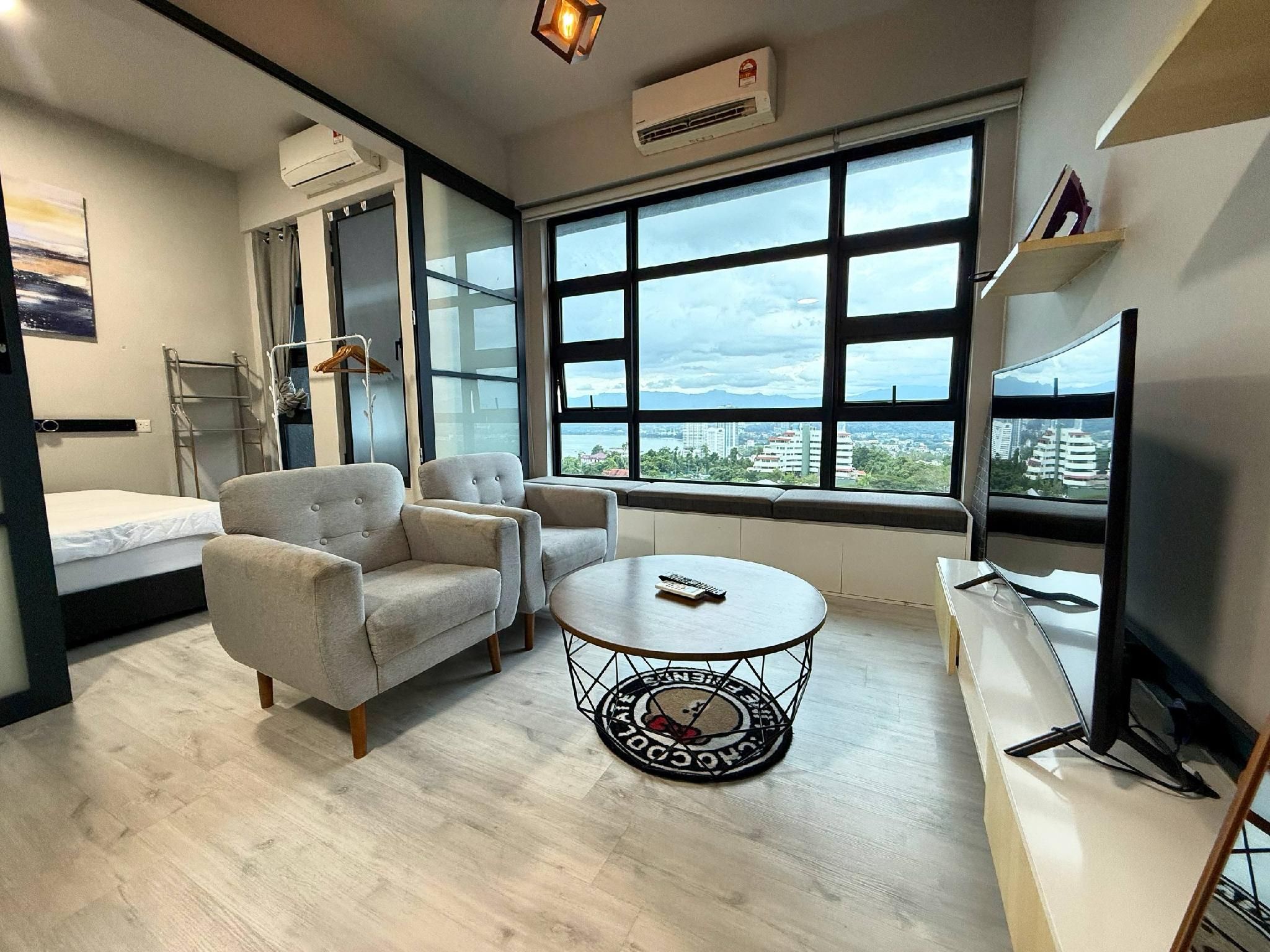 L Homestay Jesselton Quay KK City 31th【Near Gaya Street and the Pier】
