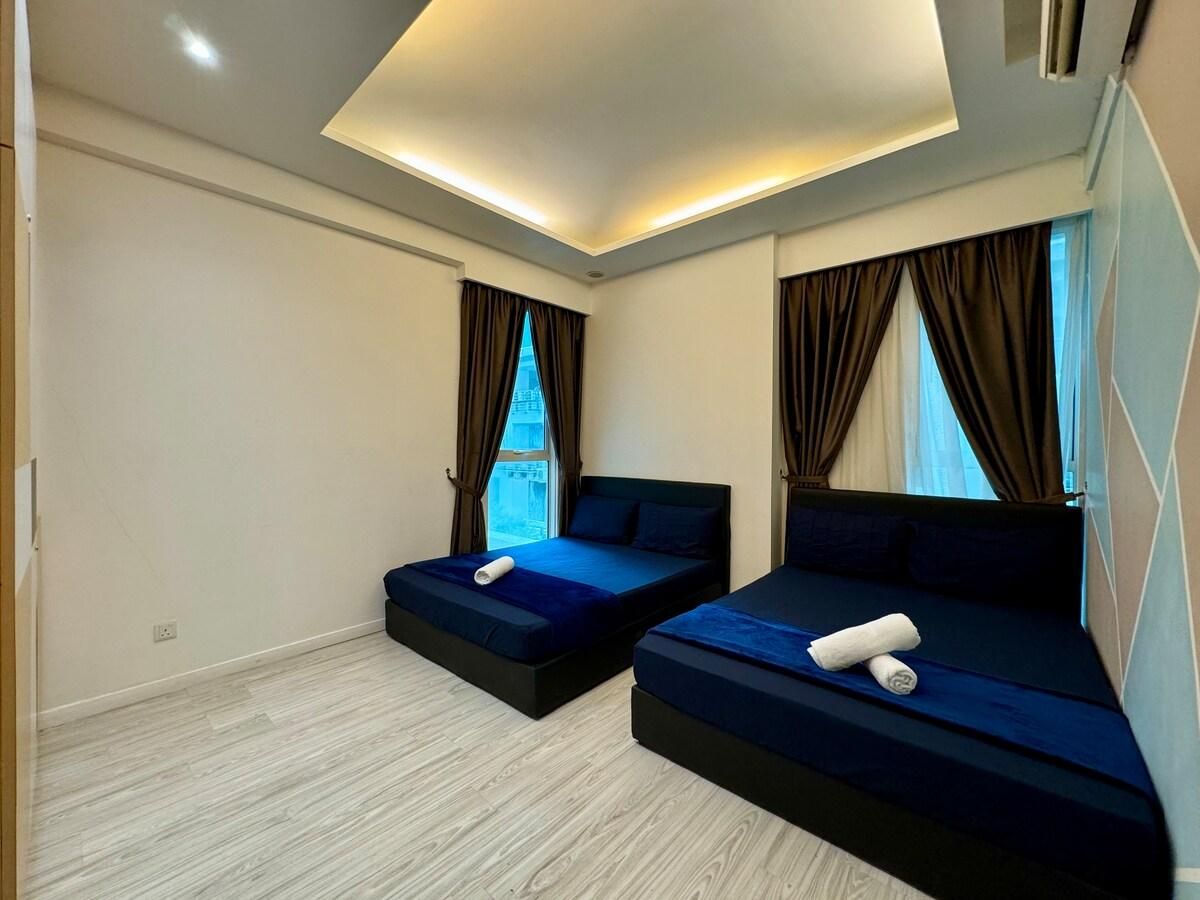 KK SUTERA AVENUE WT POOL OPP IMAGO 2BR 6pax【SKR】