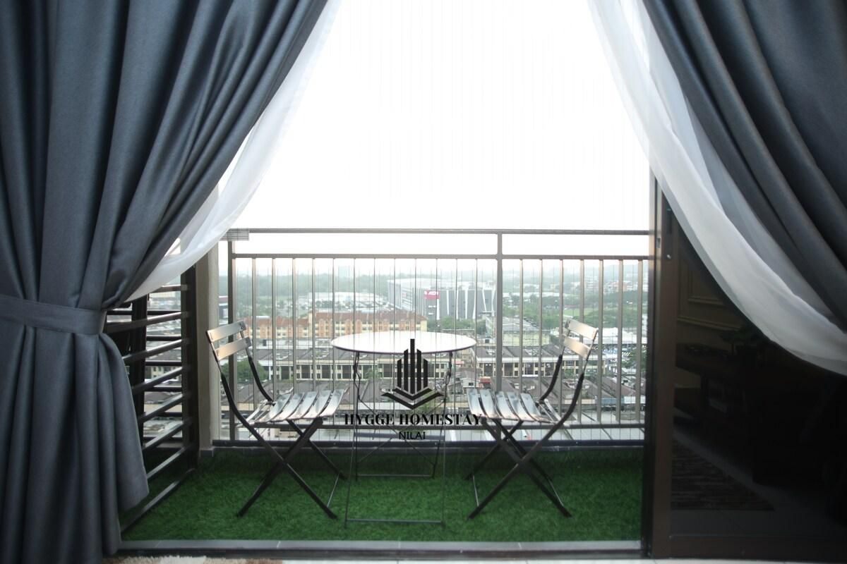 NEW! Hygge-Fin Homestay @Nilai Youth City KLIA