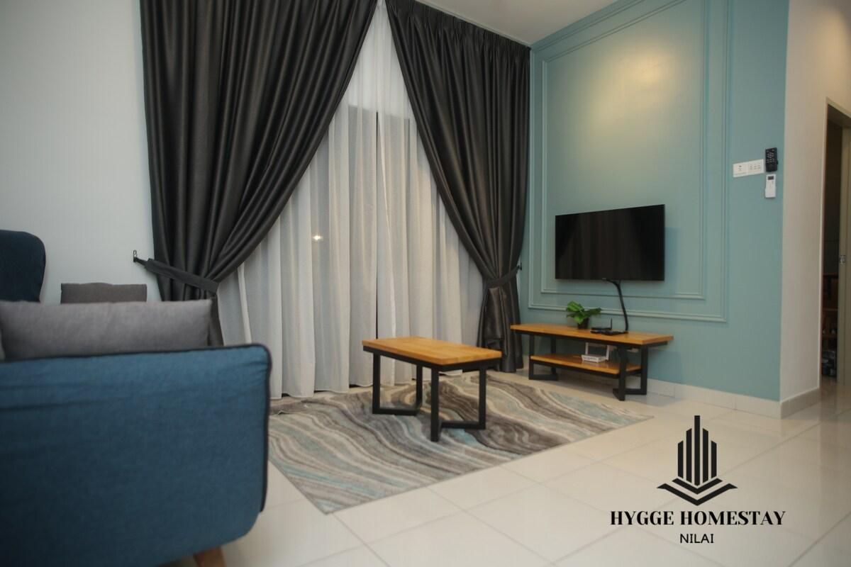 NEW! Hygge-Wish Homestay@Nilai YC/KLIA/Pool
