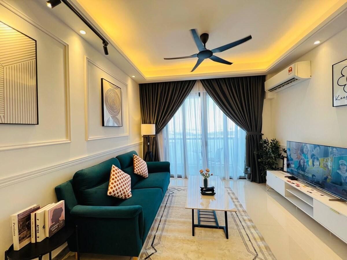 Glamorous Seaview1BRunit at R&F Seine RegionbyANJU