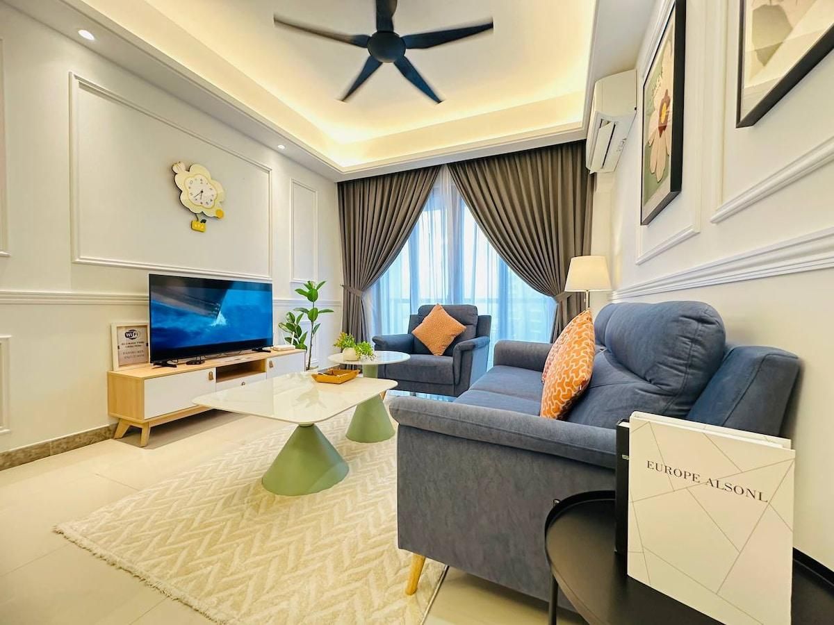 Skyline Seaview 3BRunit atR&F SeineRegion by Anju