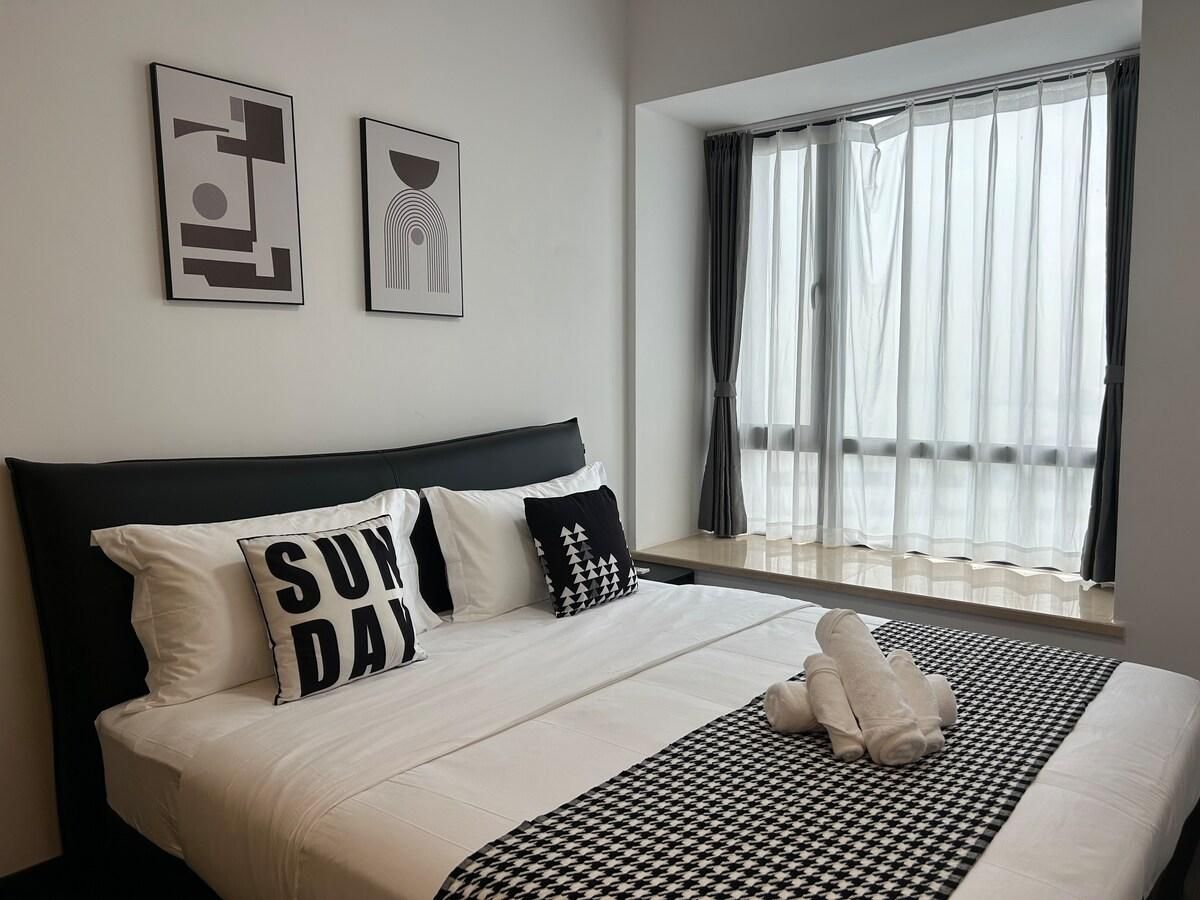 R&F Comfortable CityView 2R1B By Wan Li Homestay