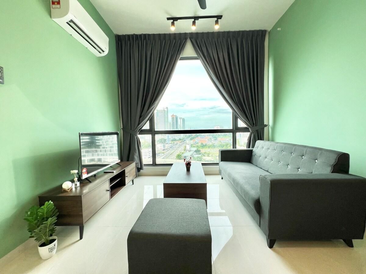 SKS Pavillion 1605 1bedroom city view@netflix