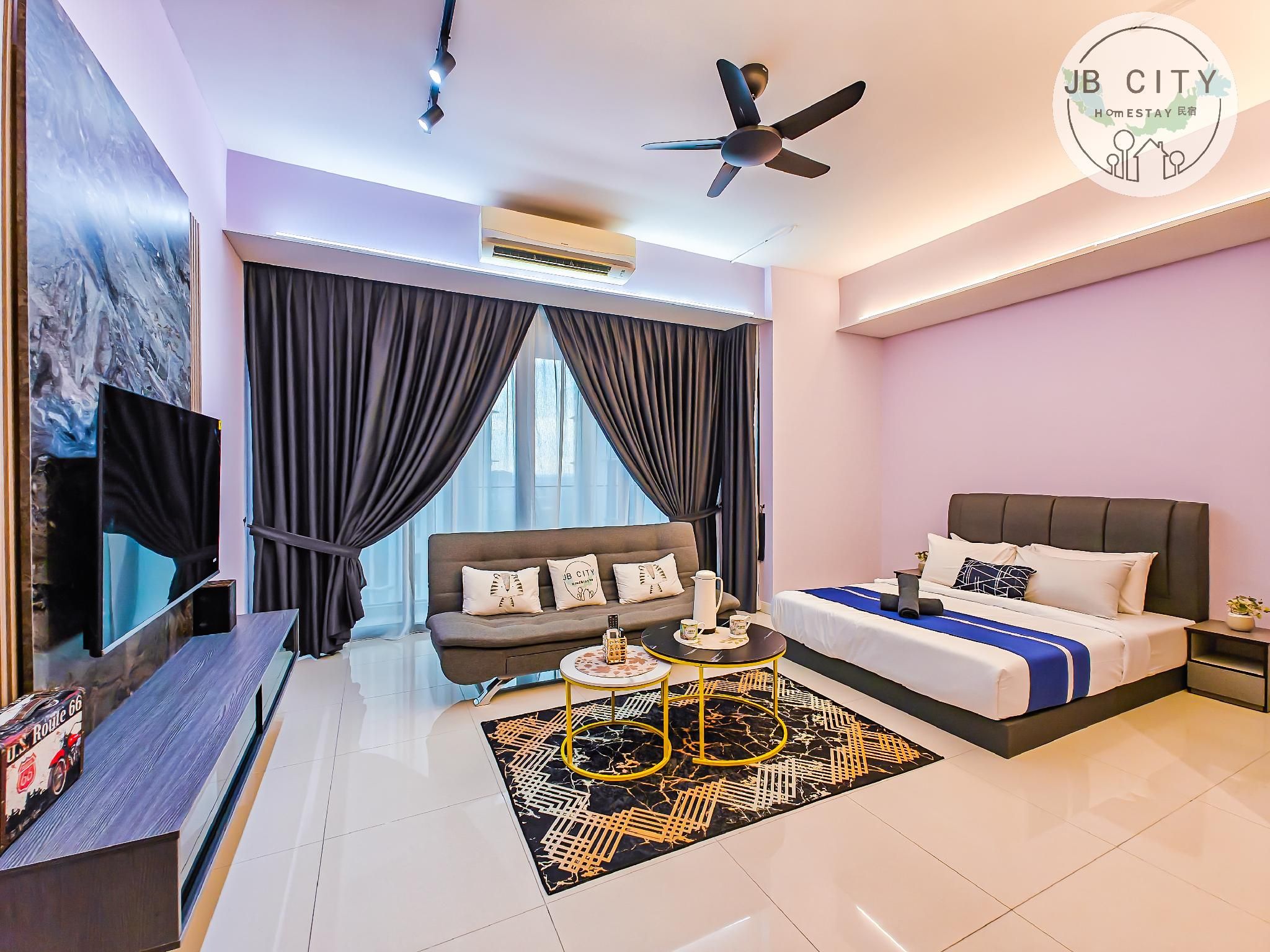 Grand Medini- Deluxe Studio balcony by RR JBcity