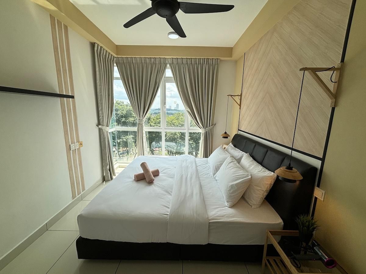 KSL Cozy 3R3B  1-5Pax#Daya#Austin#Ikea#Aeon KSL Stylish 3R3B 1-5Pax#TamanDaya#Austin#IKEA#Aeon