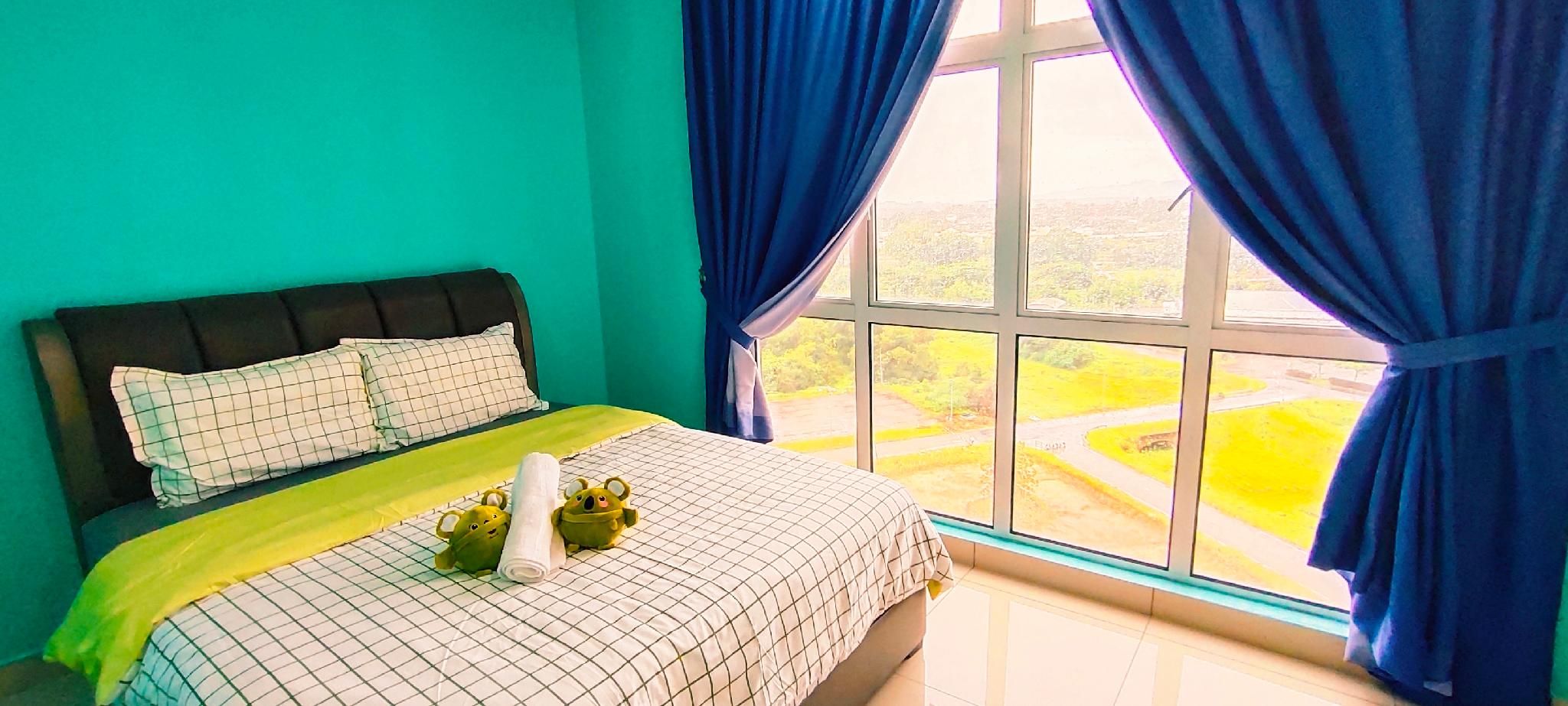 A98 kulai d’putra suites 2BR6pax 1min to ioiMall