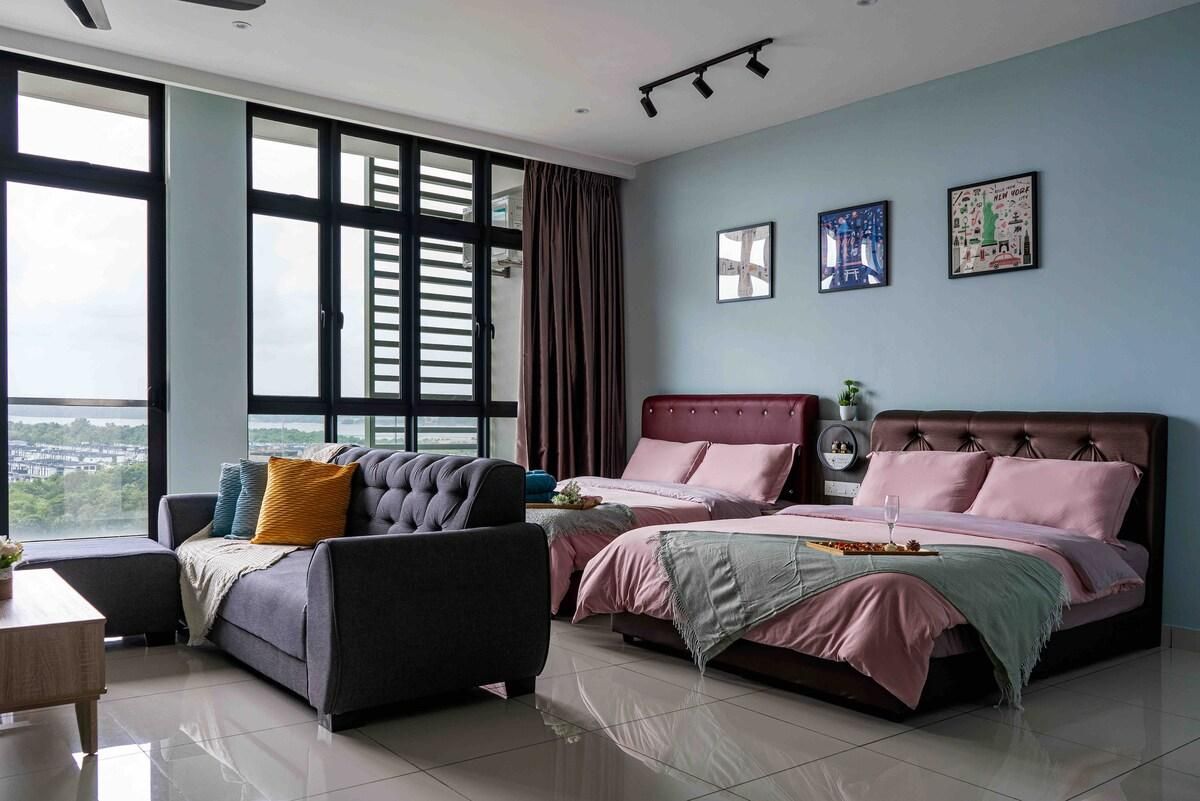 Green Haven Sea View studio suite