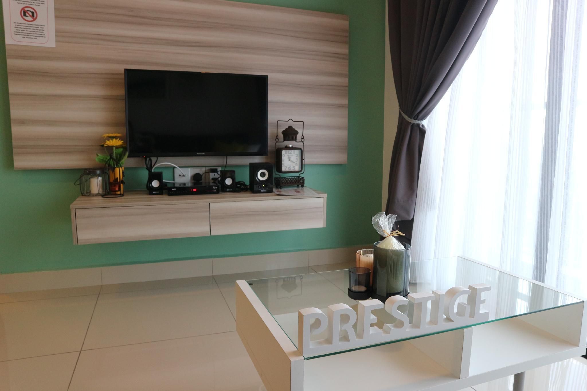 Prestige Sky 2BR (B10-3A) | Balcony | Astro & WIFI