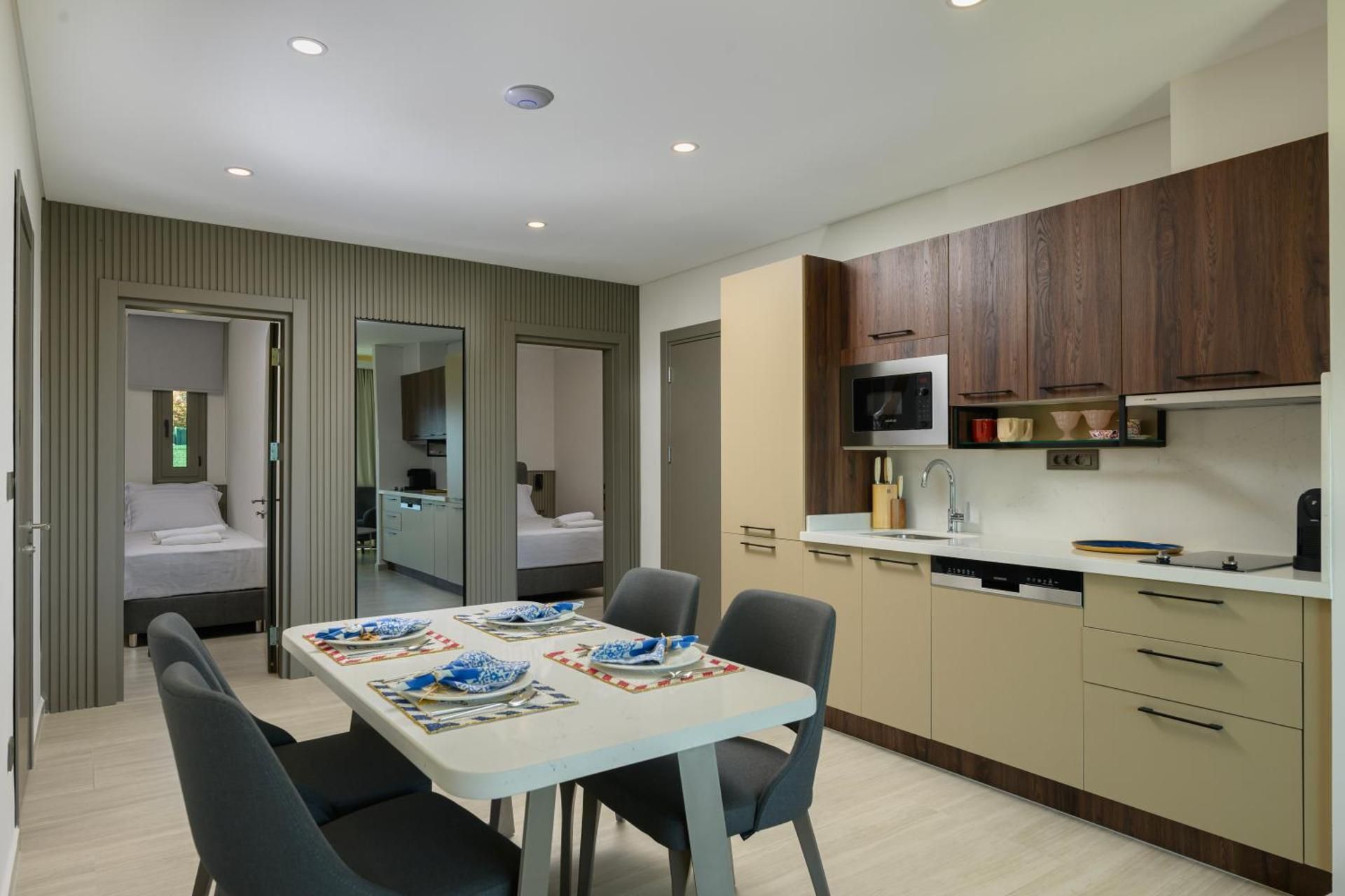 Two-Bedroom Apartment with Balcony