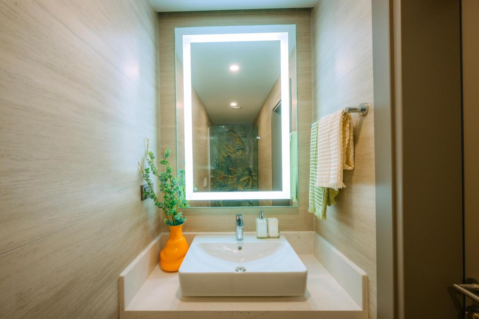 Two-Bedroom Apartment with Balcony