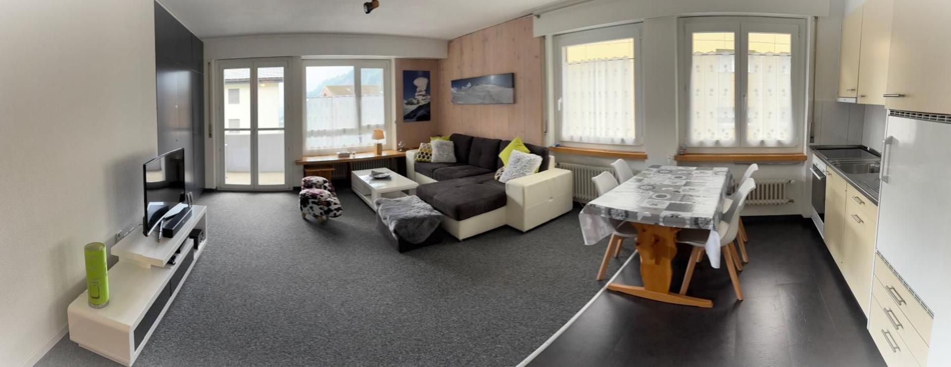 One-Bedroom Apartment with Balcony