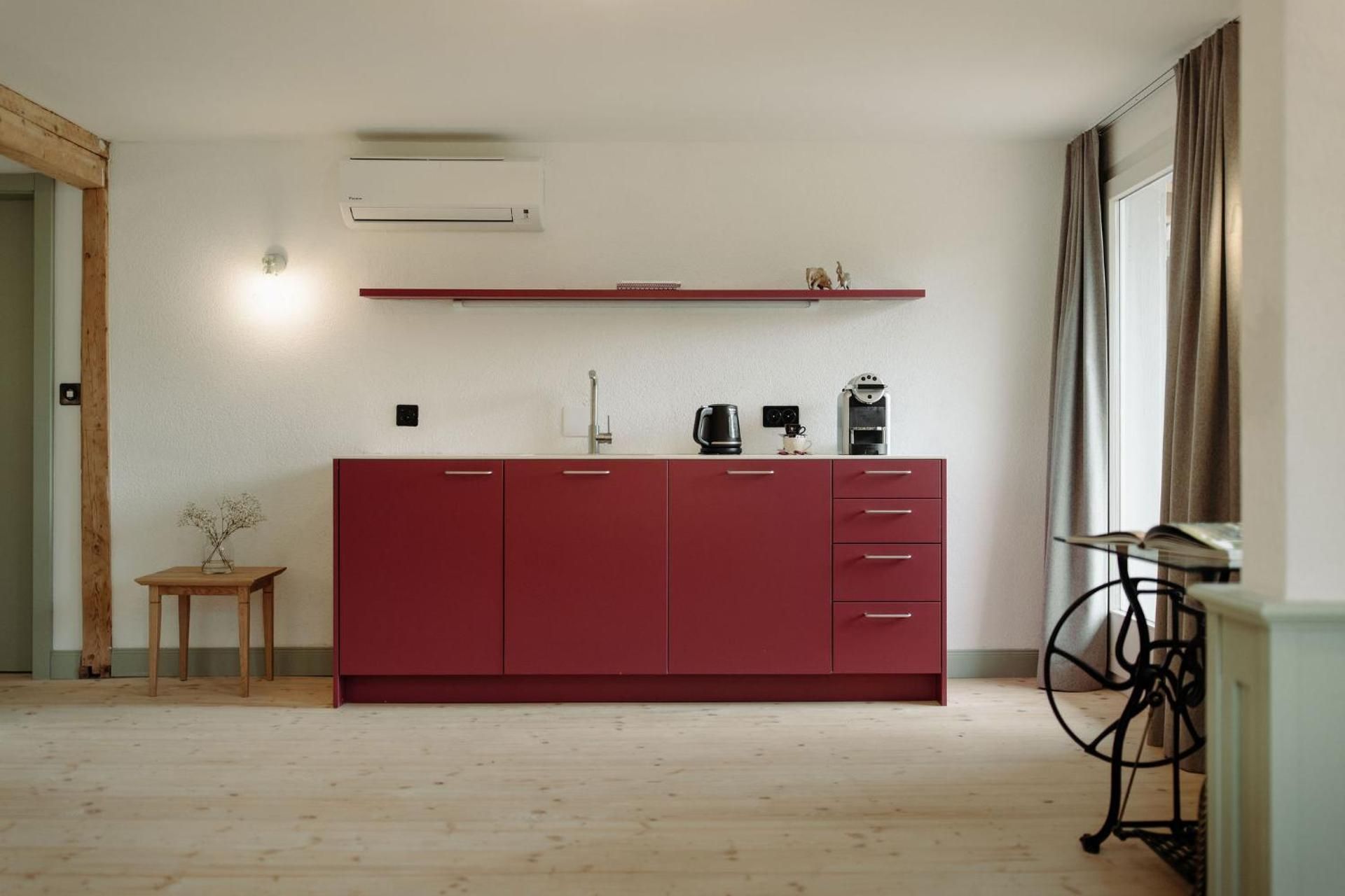 One-Bedroom Apartment with Balcony and City View