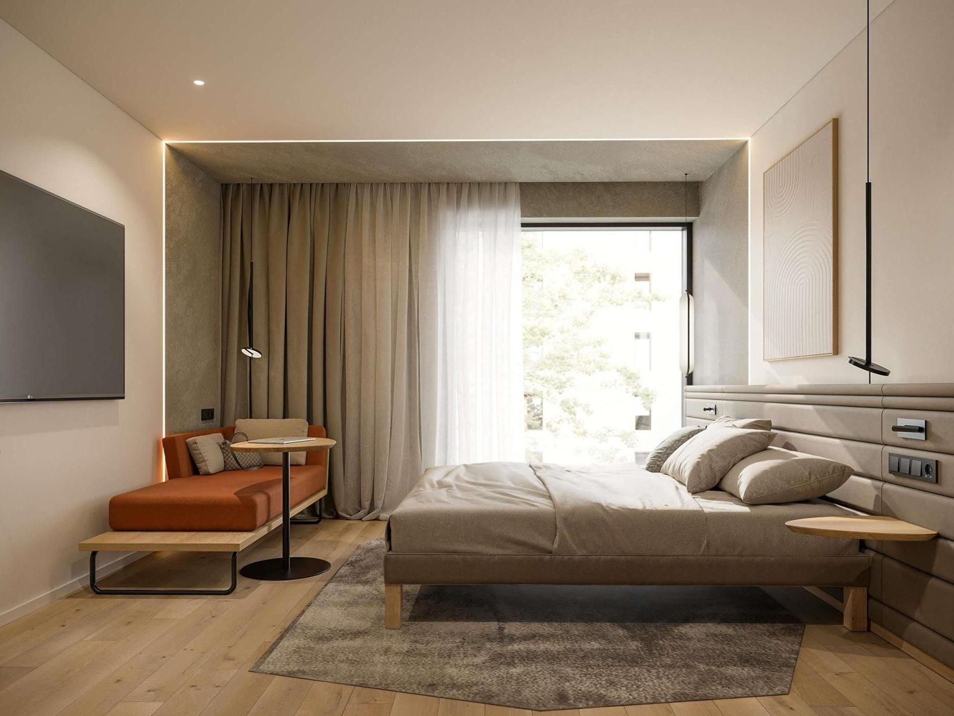 Studio with One King Bed