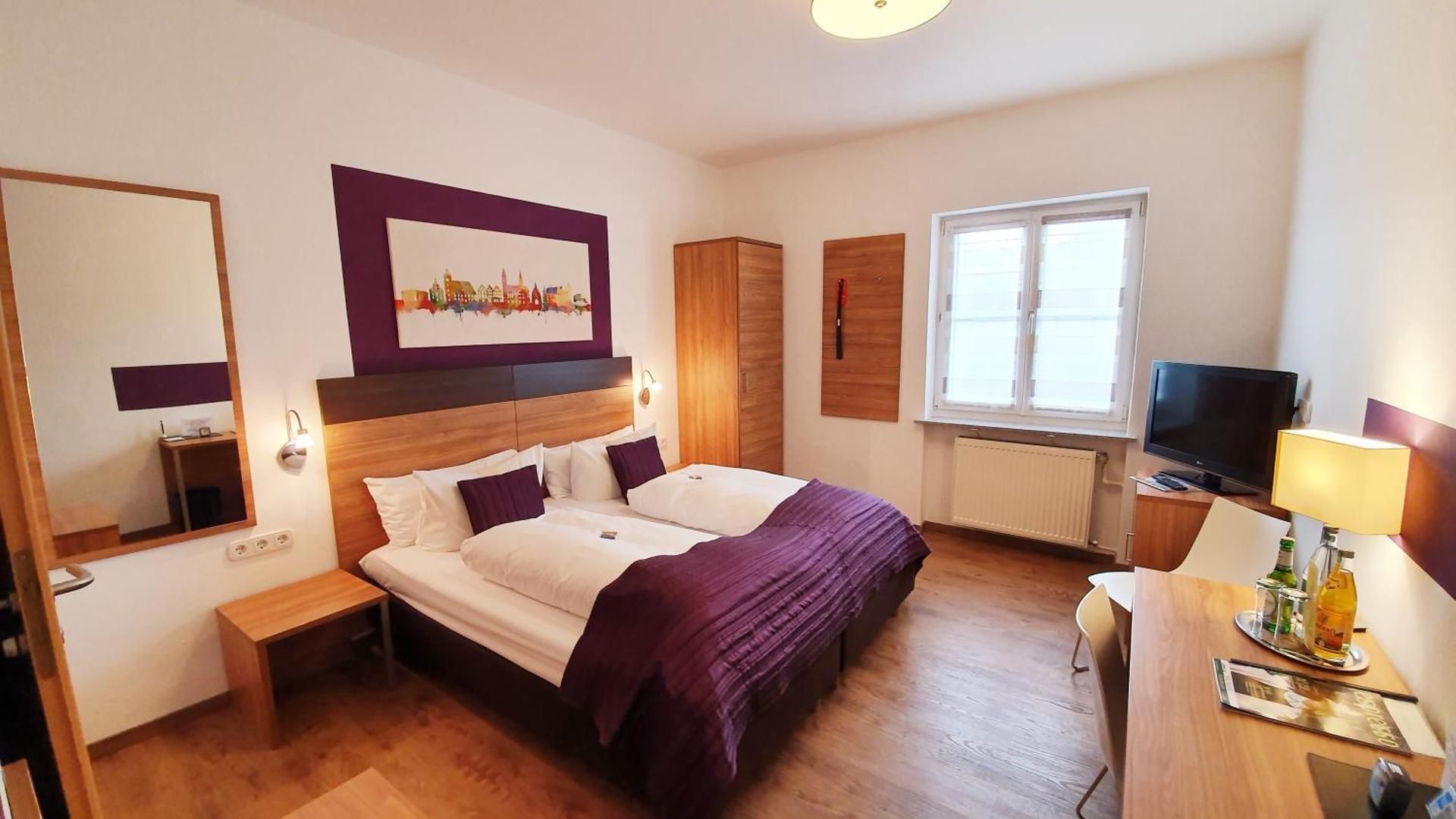 Hotel Hecht Garni Double or Twin Room with Bathroom