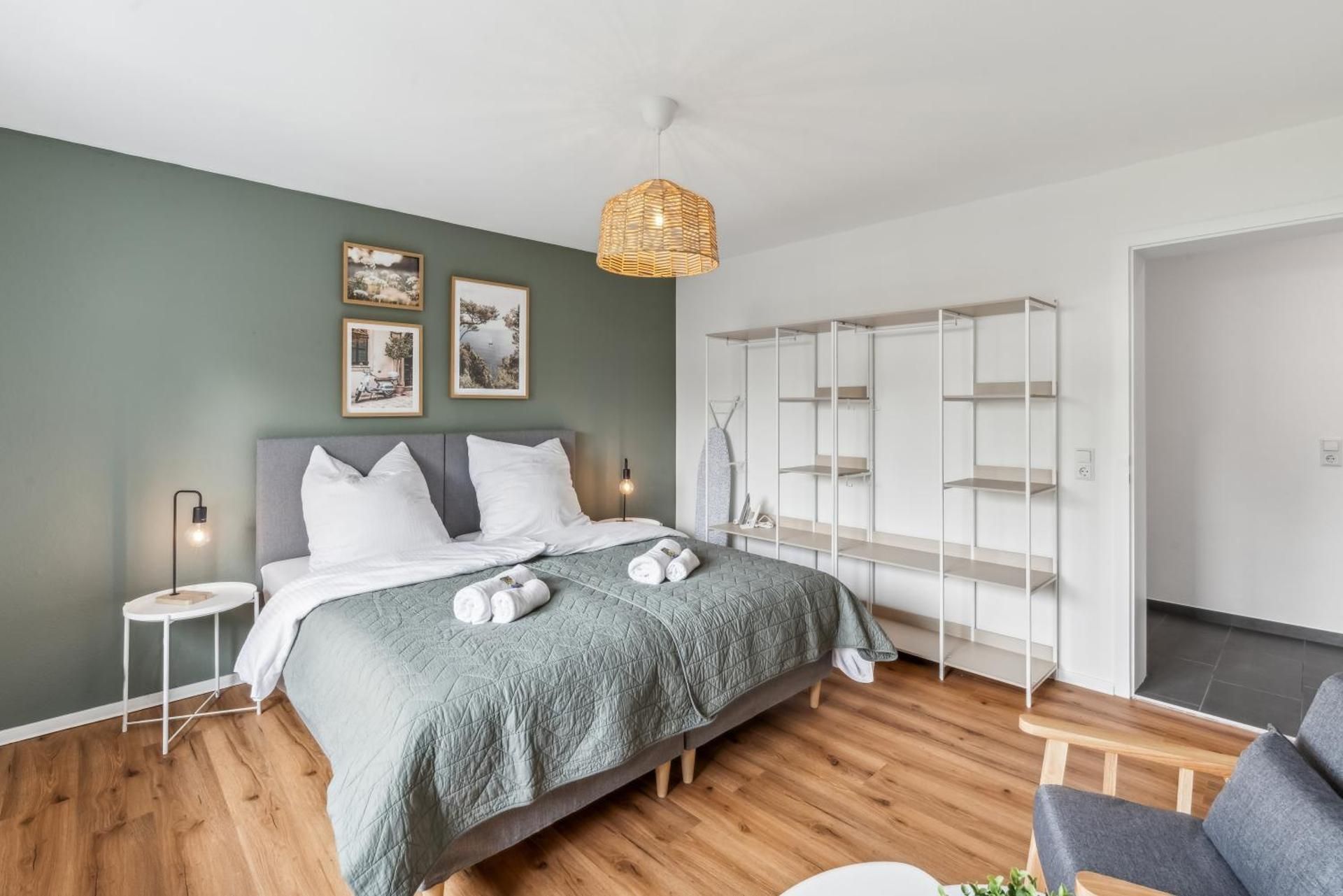 Three-Bedroom Apartment with Balcony