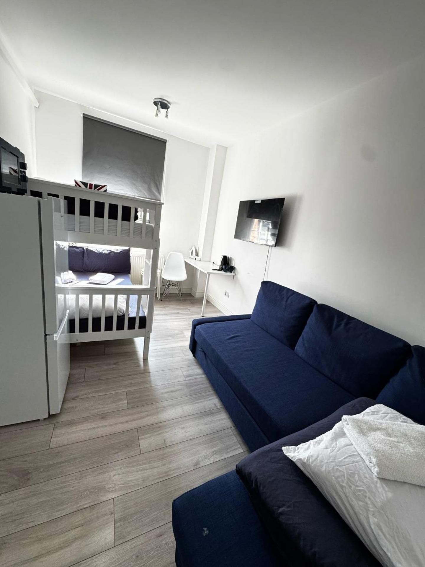 Family Room with Shared Bathroom