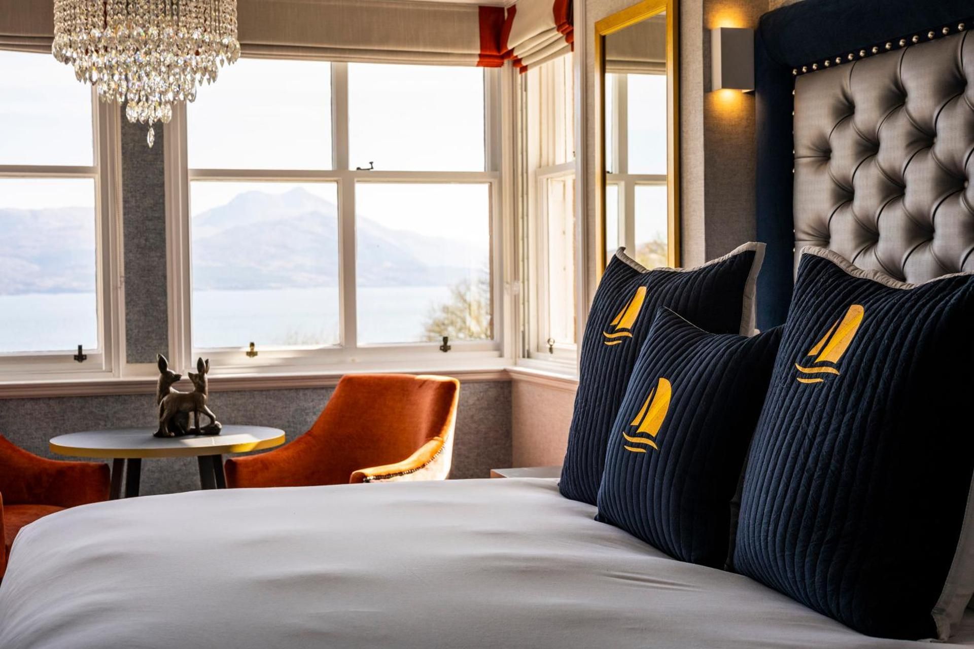 Duisdale House Hotel Deluxe Double Room with Sea View