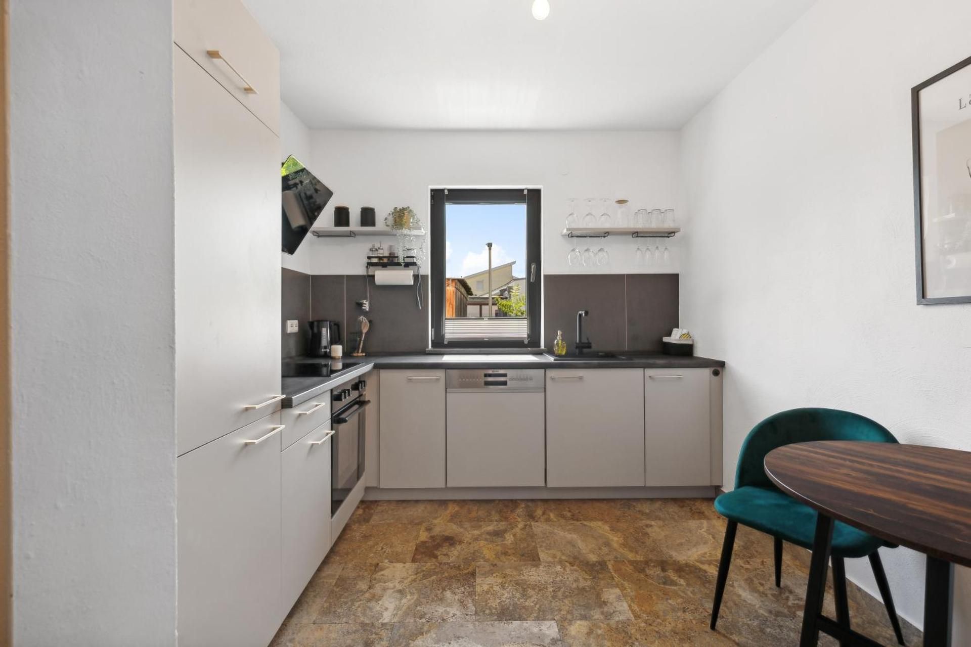 One-Bedroom Apartment with Garden View