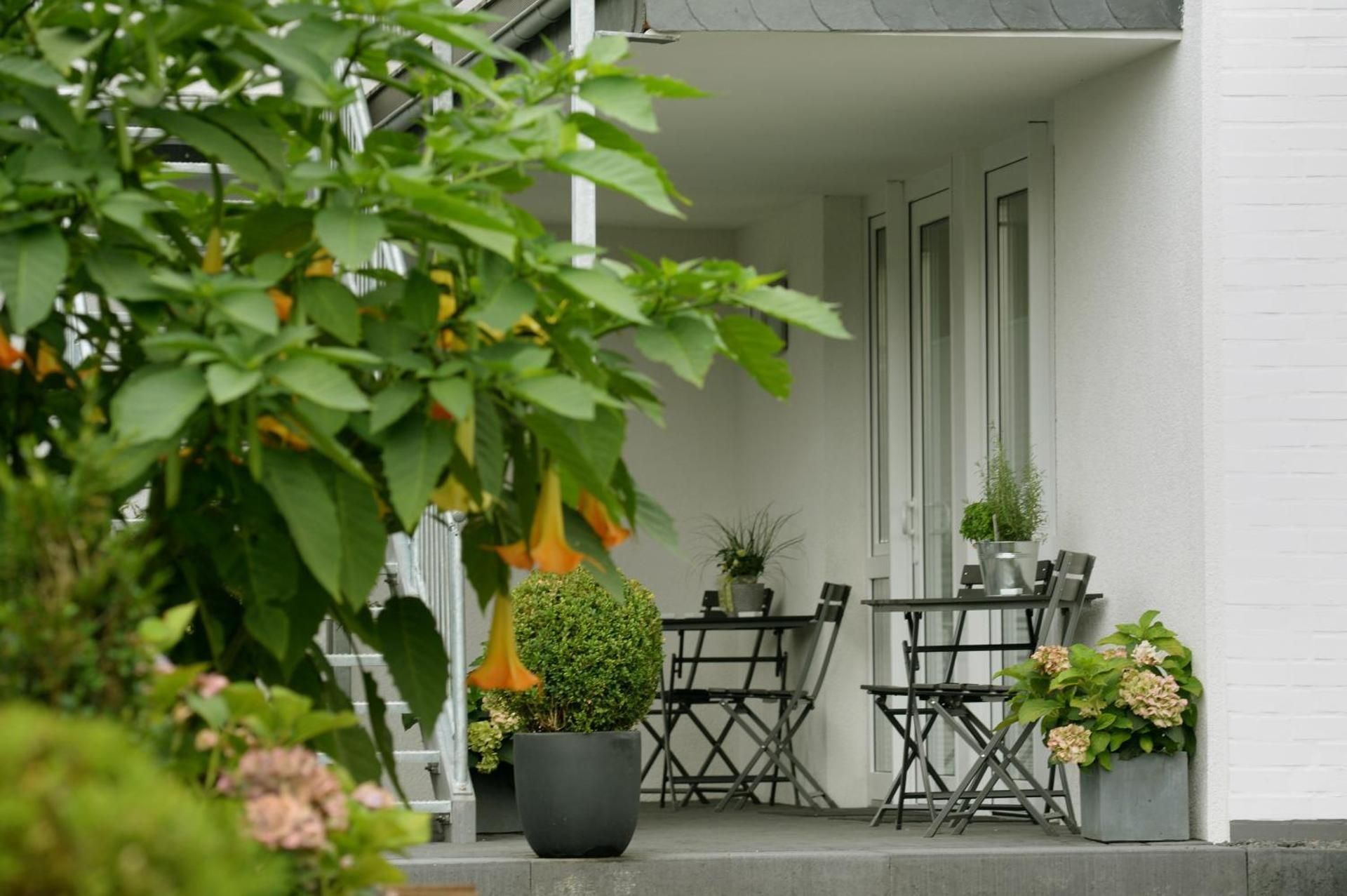 HOMEFY - Gasthaus Dusseldorf - Meerbusch Double Room with Terrace 3