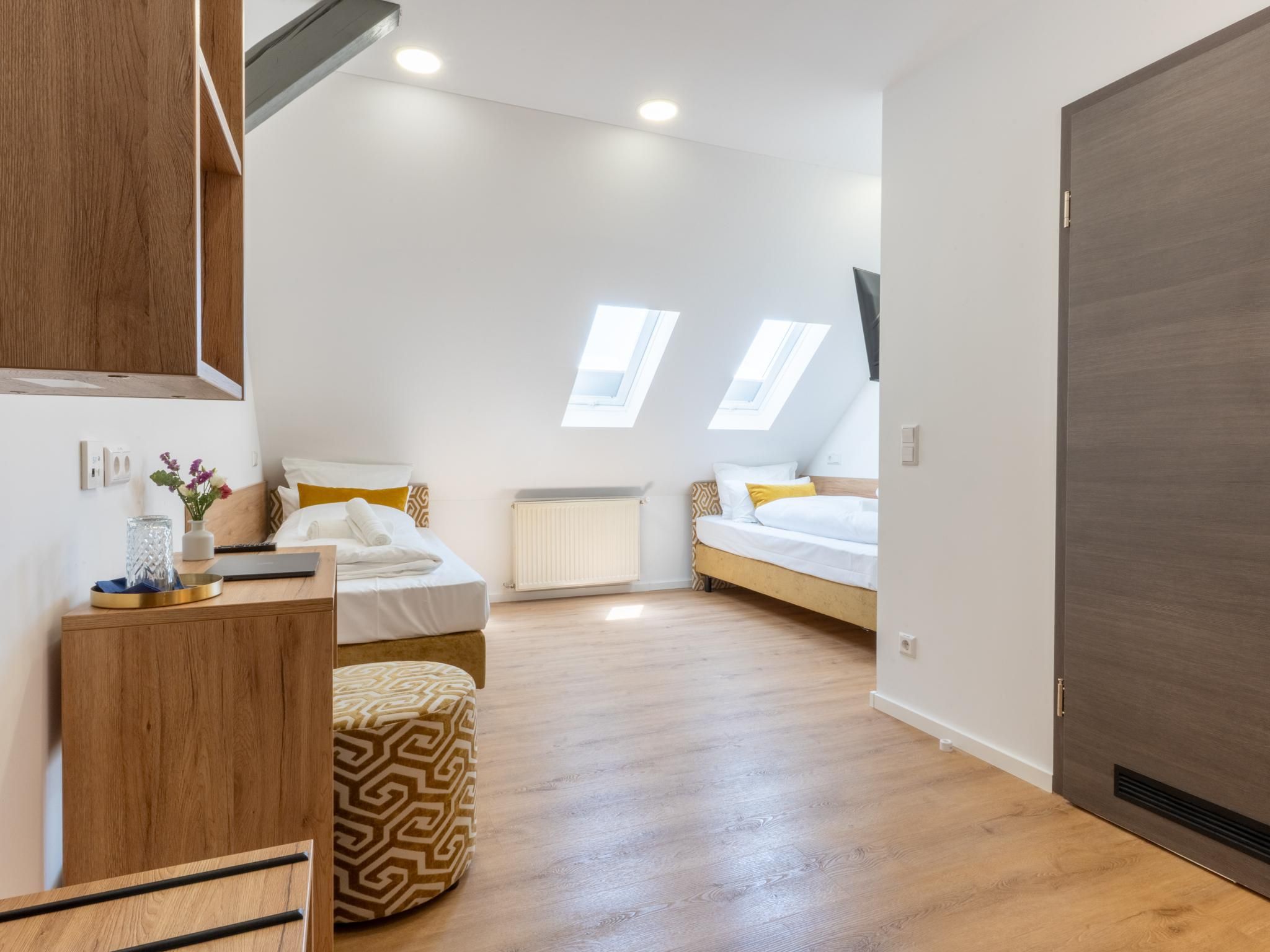 Cherisy Hotel Konstanz - Self Check-in Only Twin 2