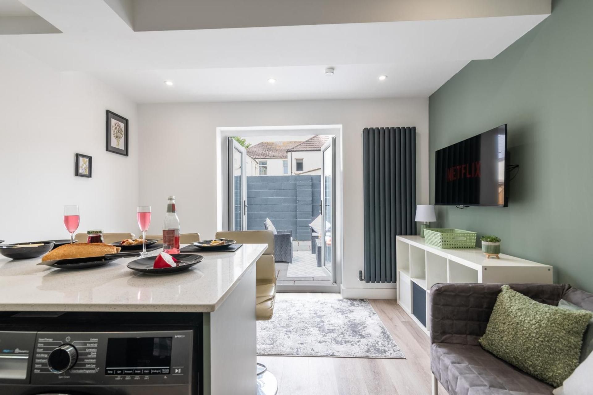 Two-Bedroom Apartment with Garden View