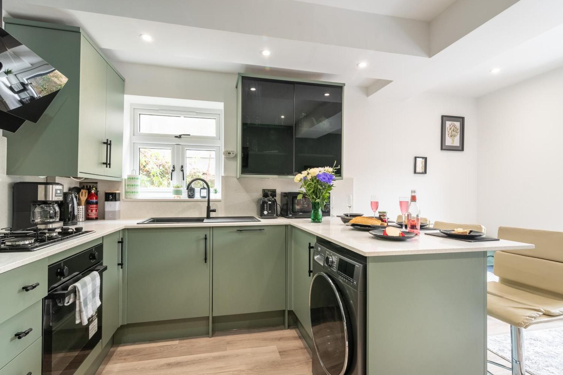 Two-Bedroom Apartment with Garden View