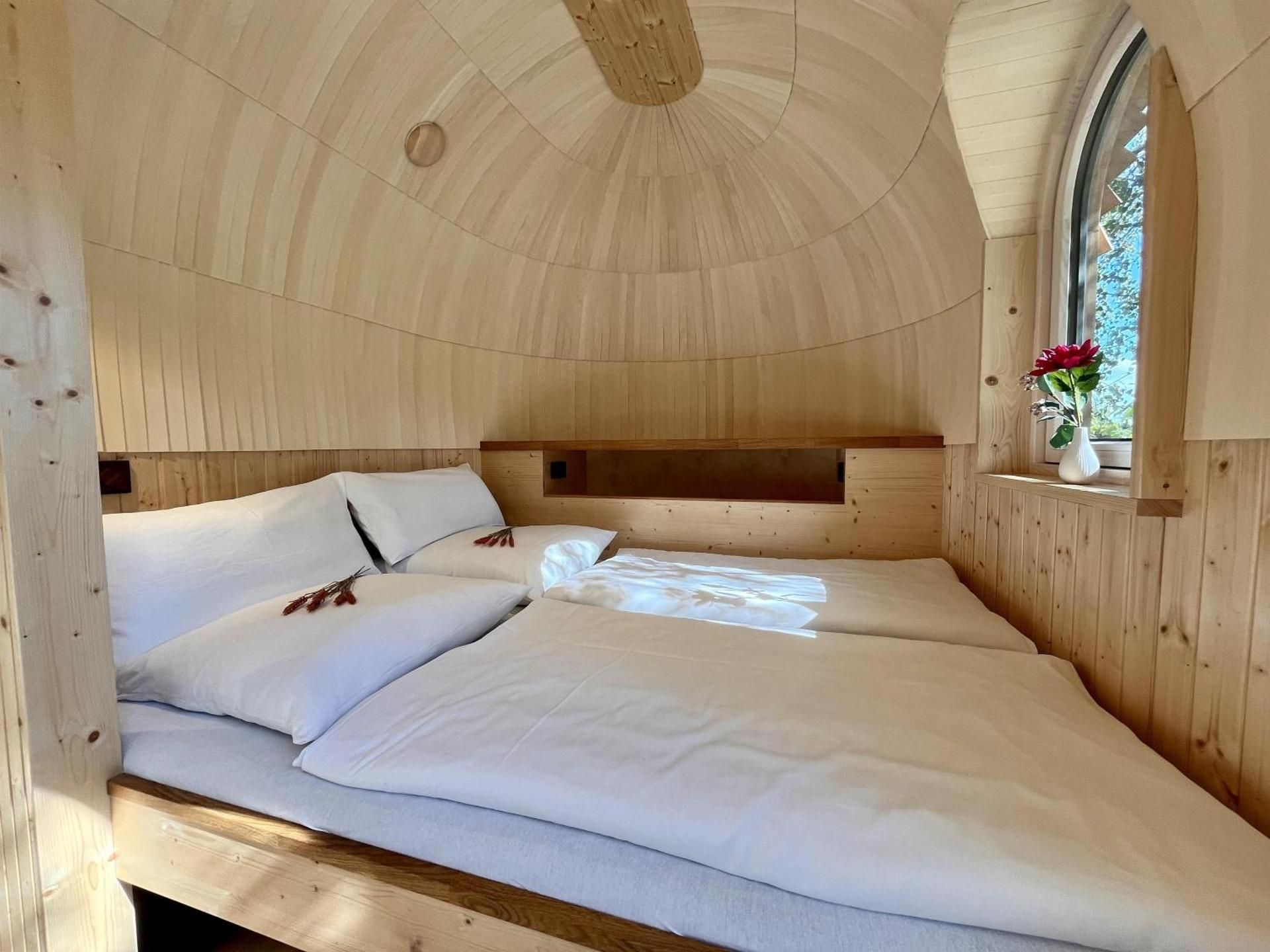 Chalet with Shower