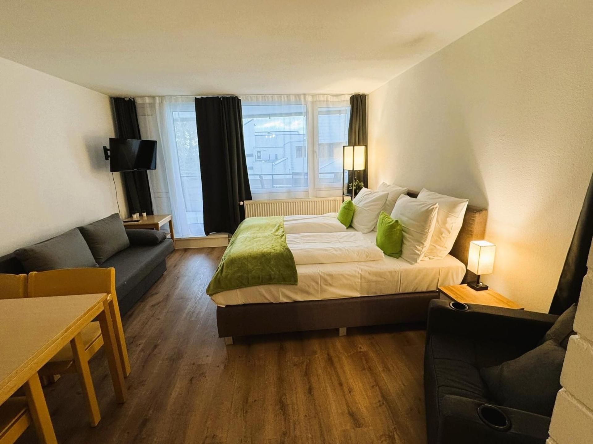 One-Bedroom Apartment with Terrace