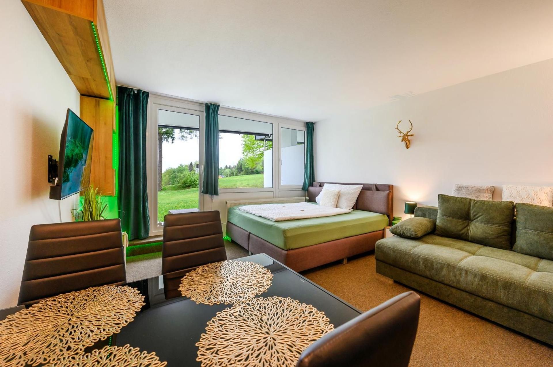 Apartment with View and Balcony