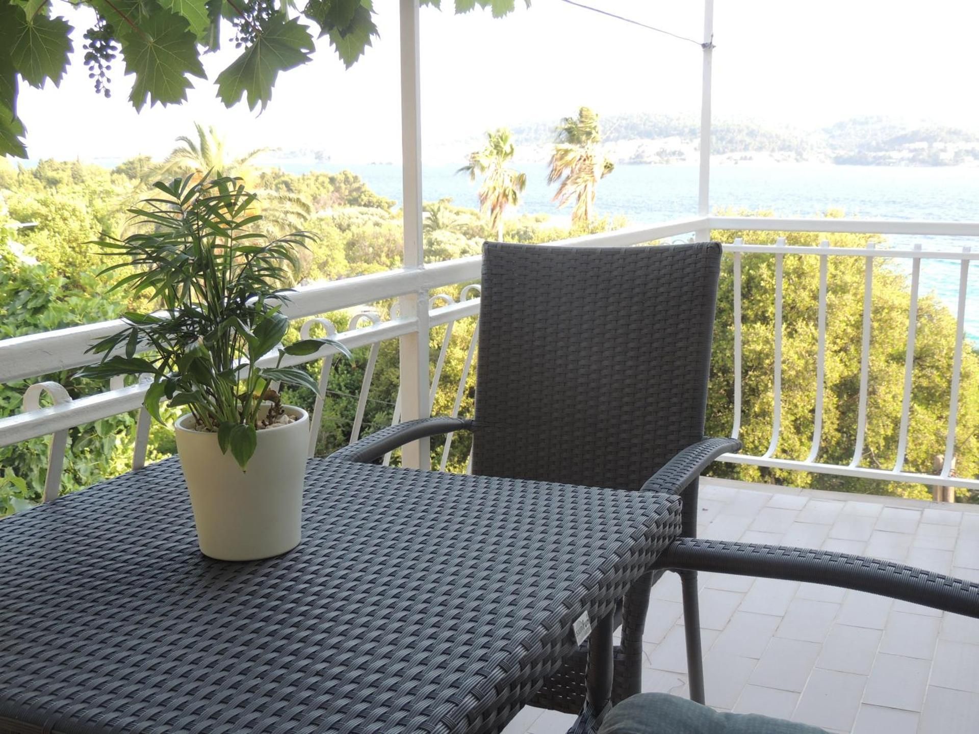 One-Bedroom Apartment with Balcony and Sea View
