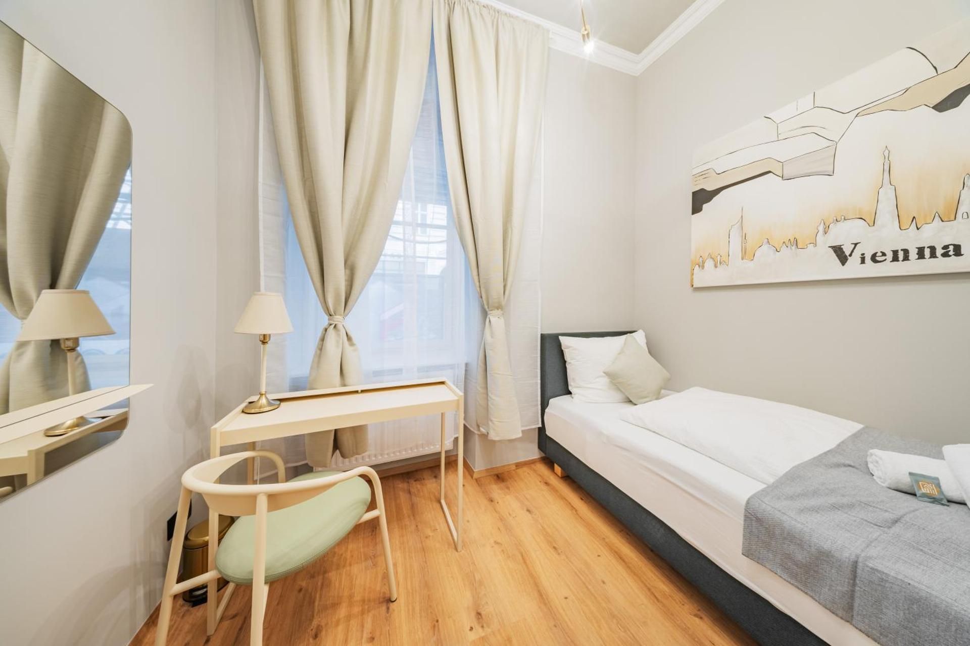 Single Room with Shared Bathroom