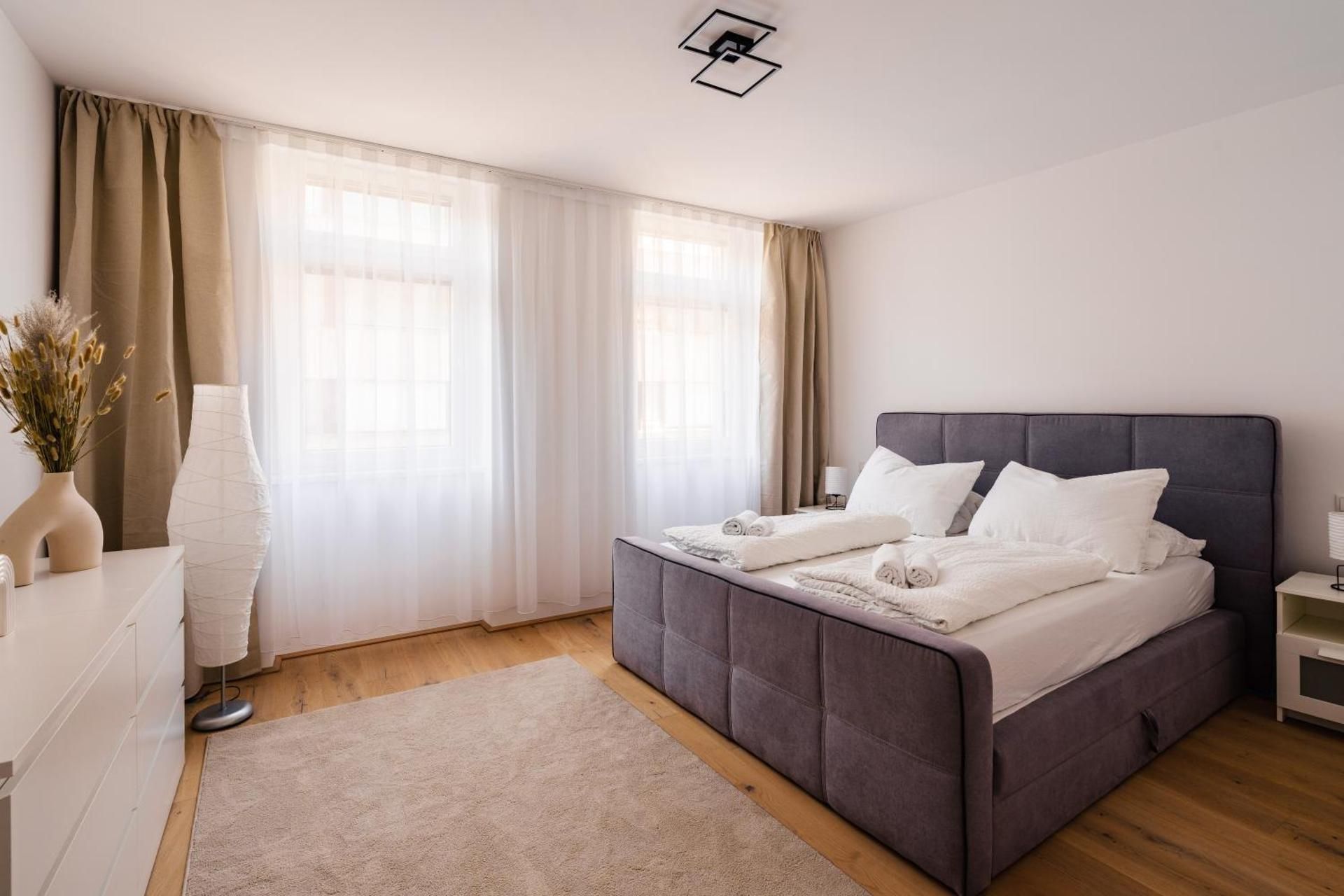 Two-Bedroom Apartment with Garden View