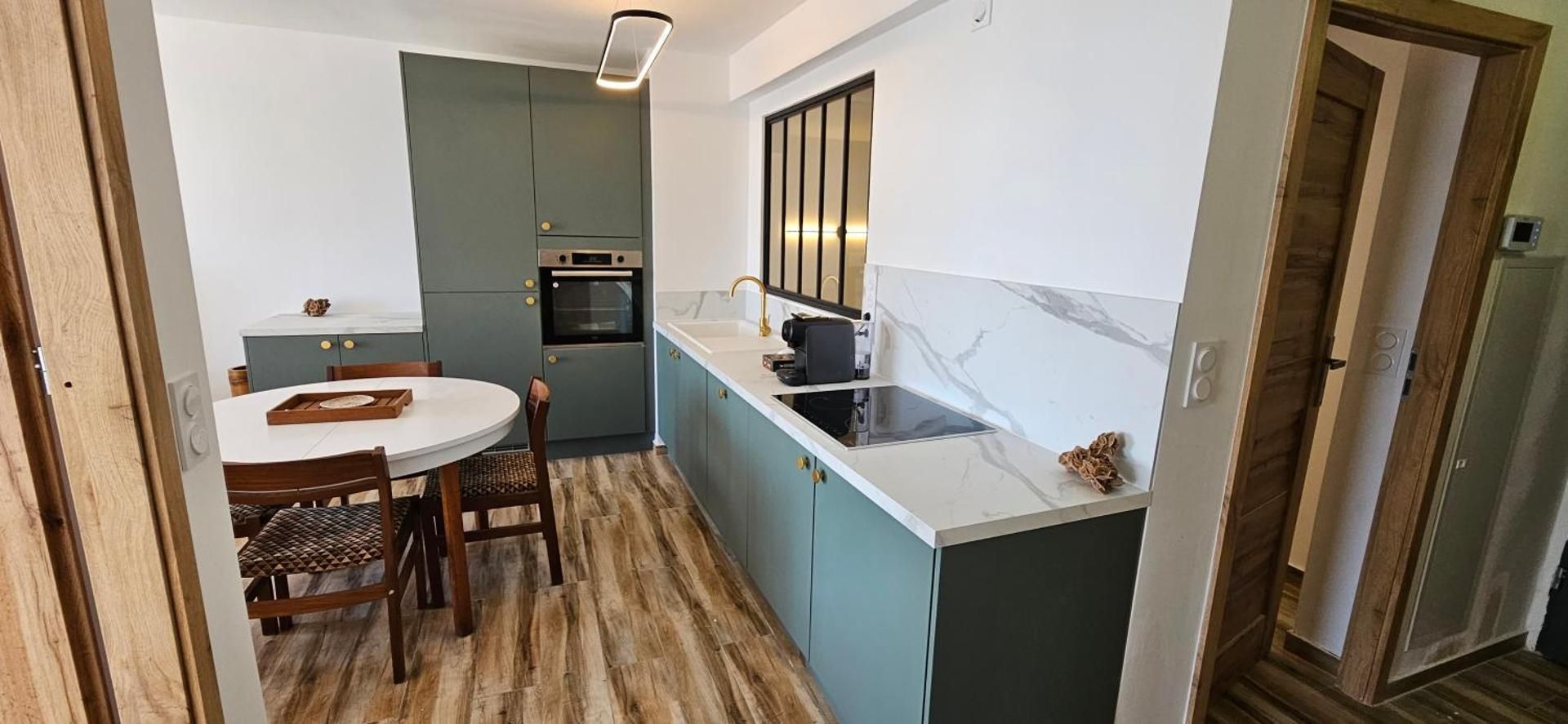 Two-Bedroom Apartment with Balcony and Sea View