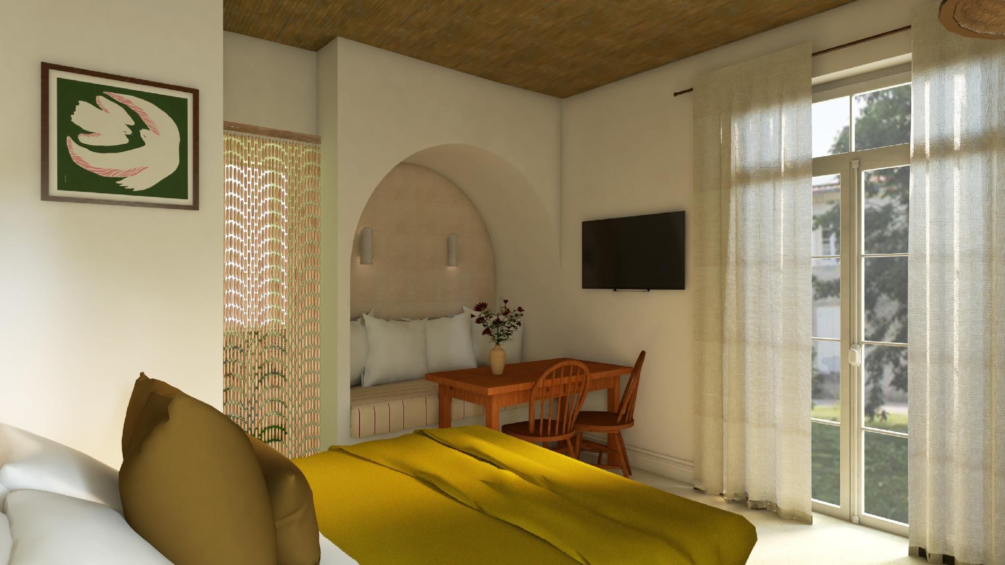 Villa en Entire-Villa-Salle de bain-Confort-Vue sur Piscine