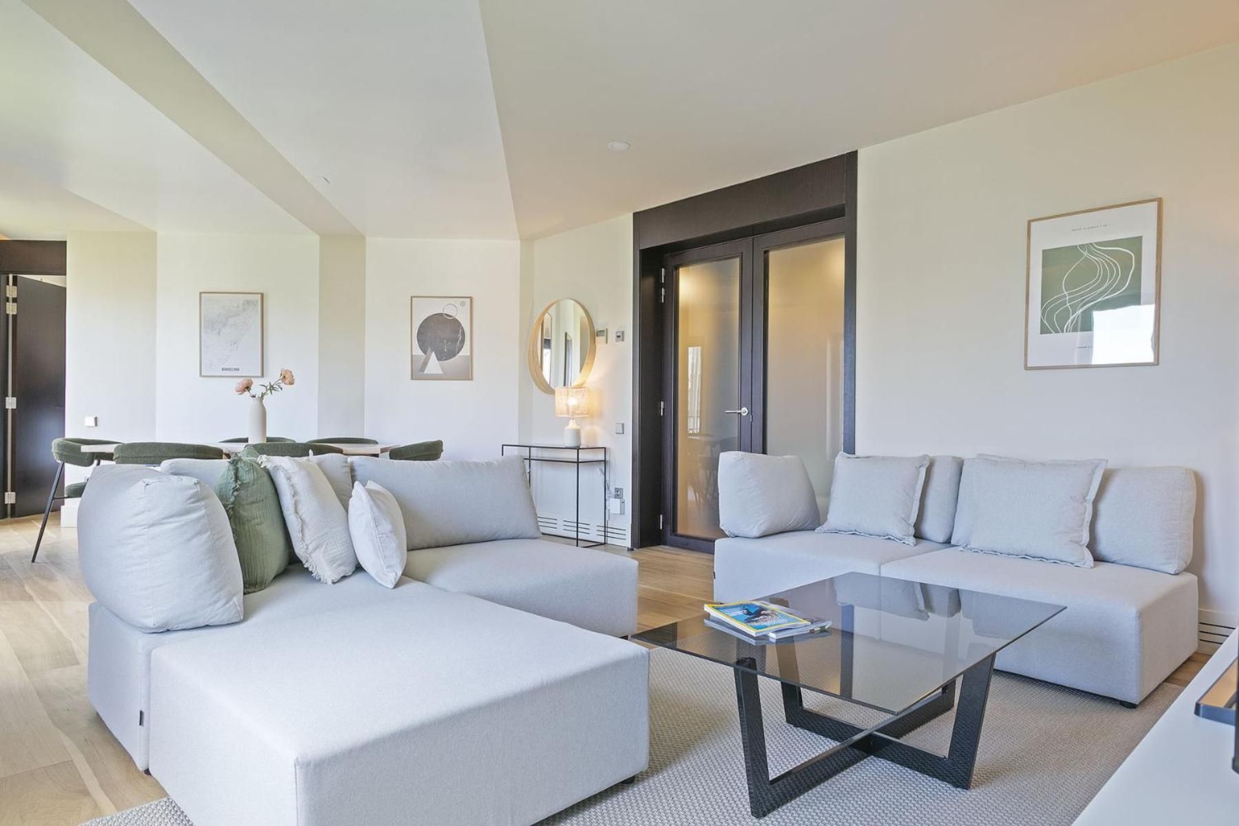 Three-Bedroom Apartment with View