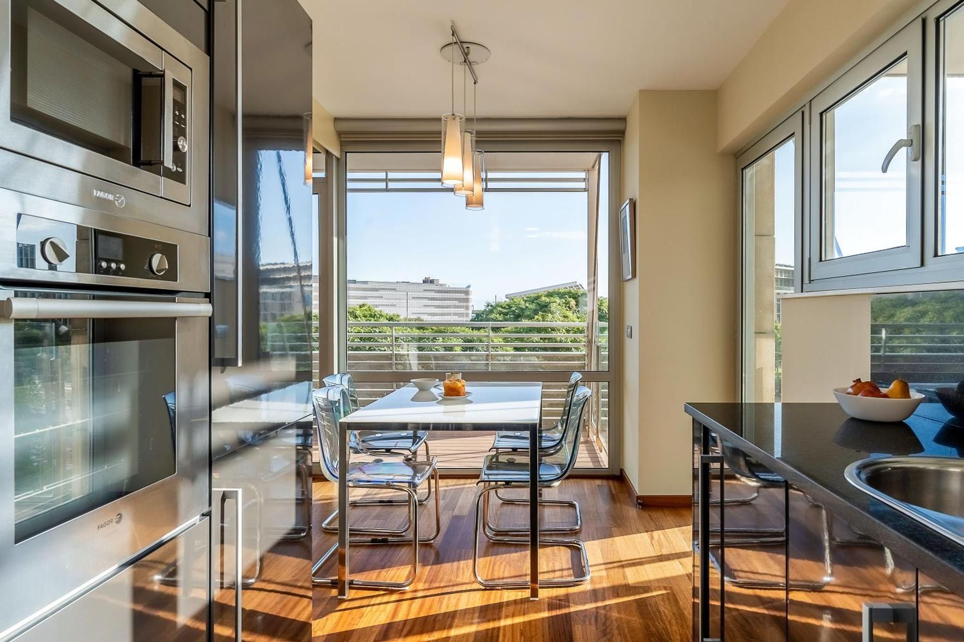 Two-Bedroom Apartment with Balcony