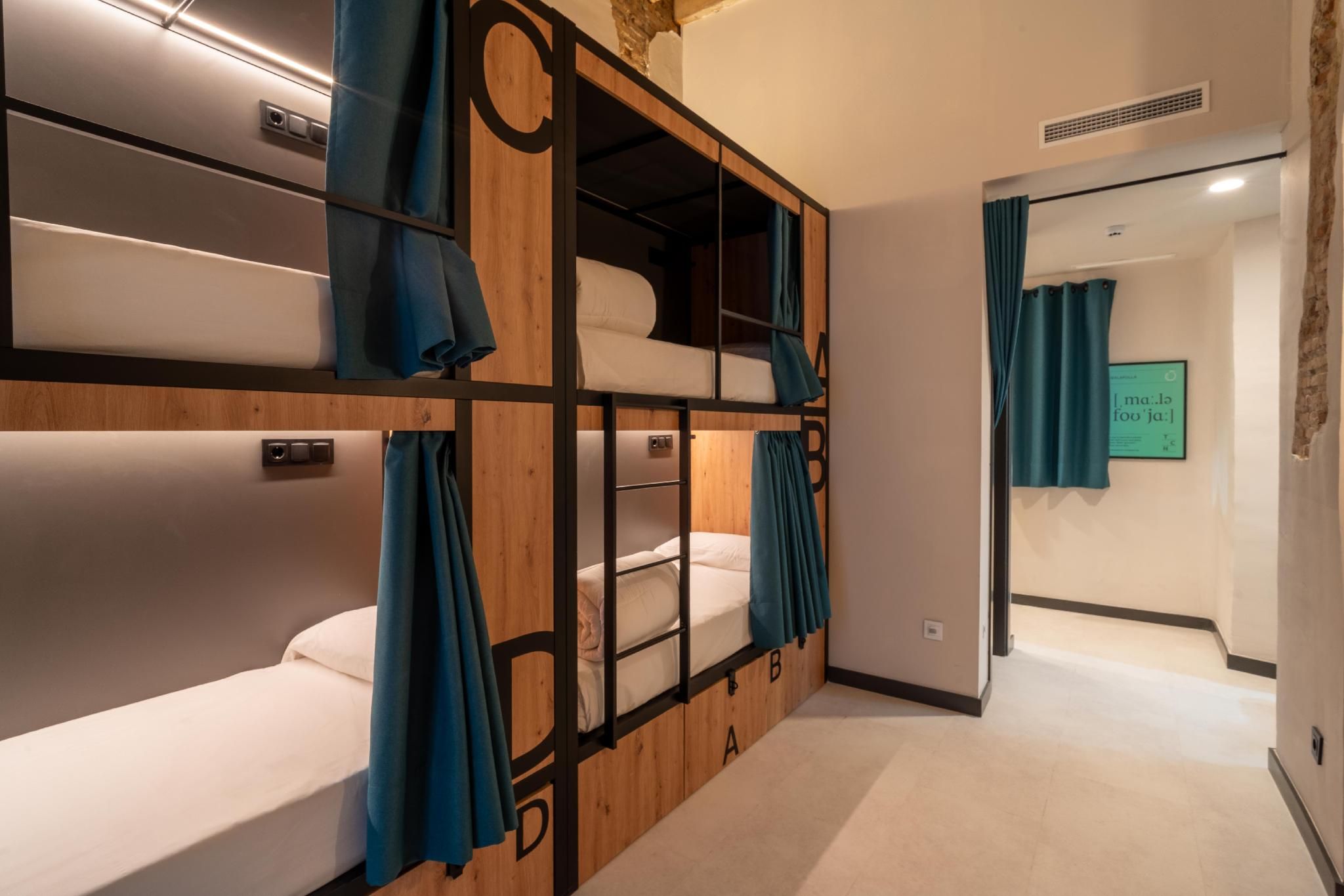 1 Person in 4-Bed Dormitory with En-Suite Bathroom - Mixed