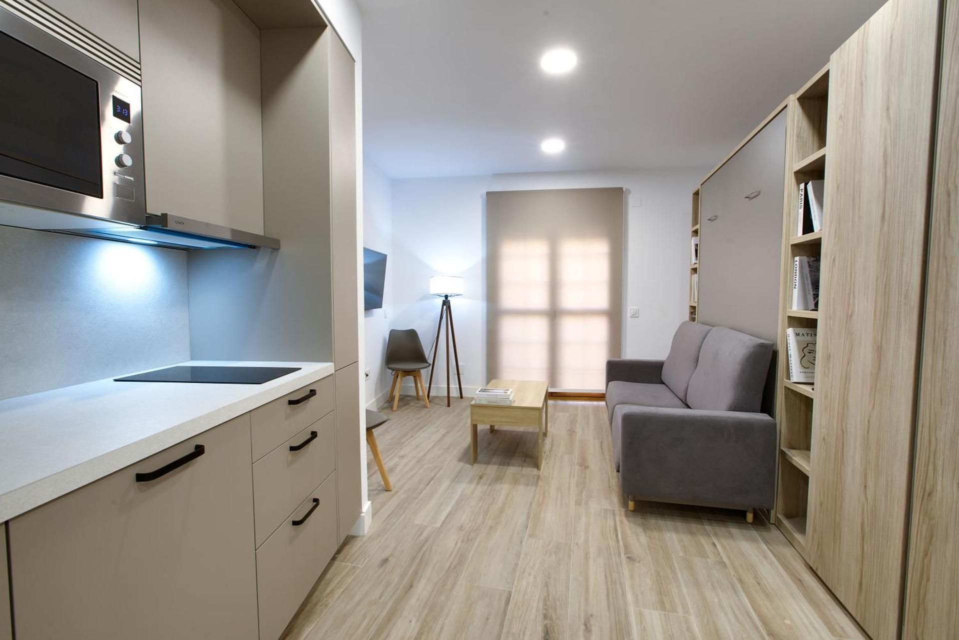 Studio with Balcony