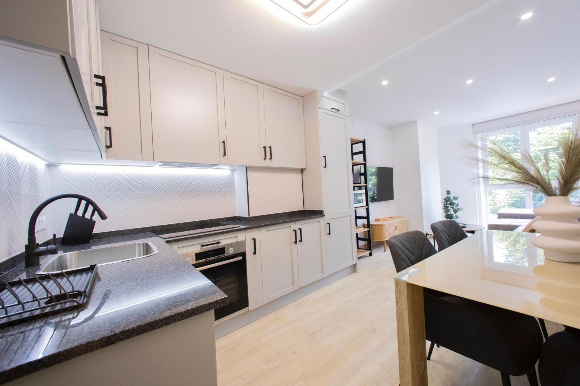 One-Bedroom Apartment with Park View