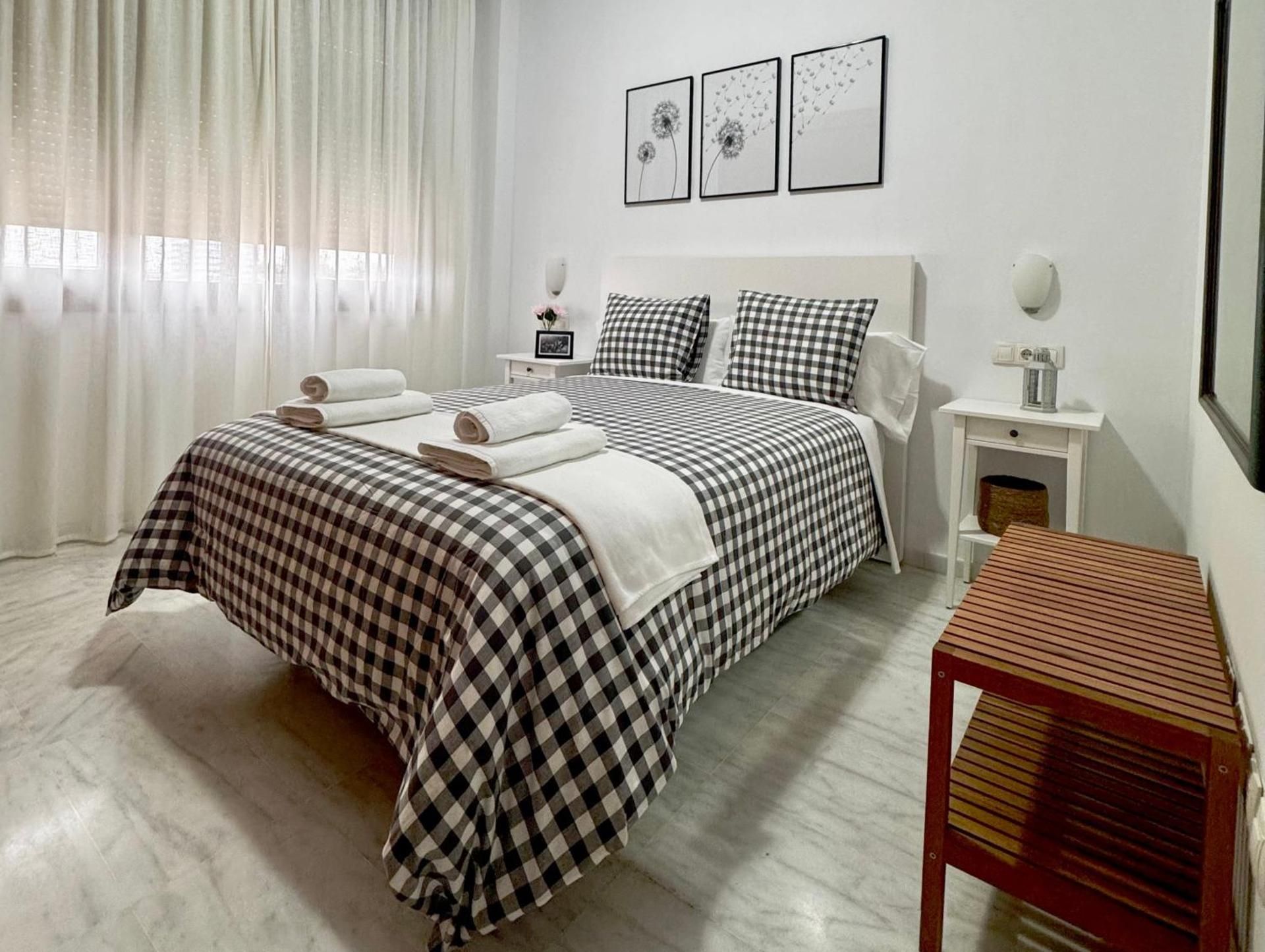 Deluxe One-Bedroom Apartment with Garden View