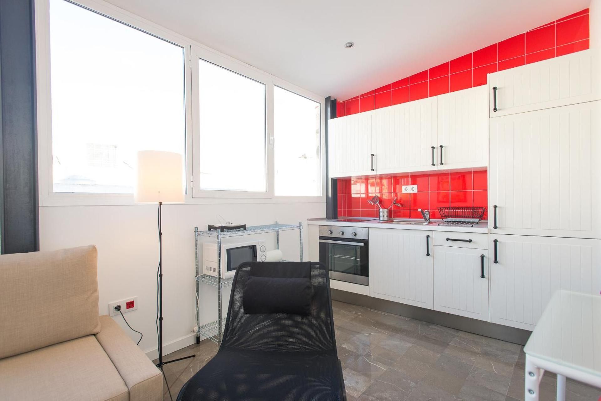 One-Bedroom Apartment with Terrace