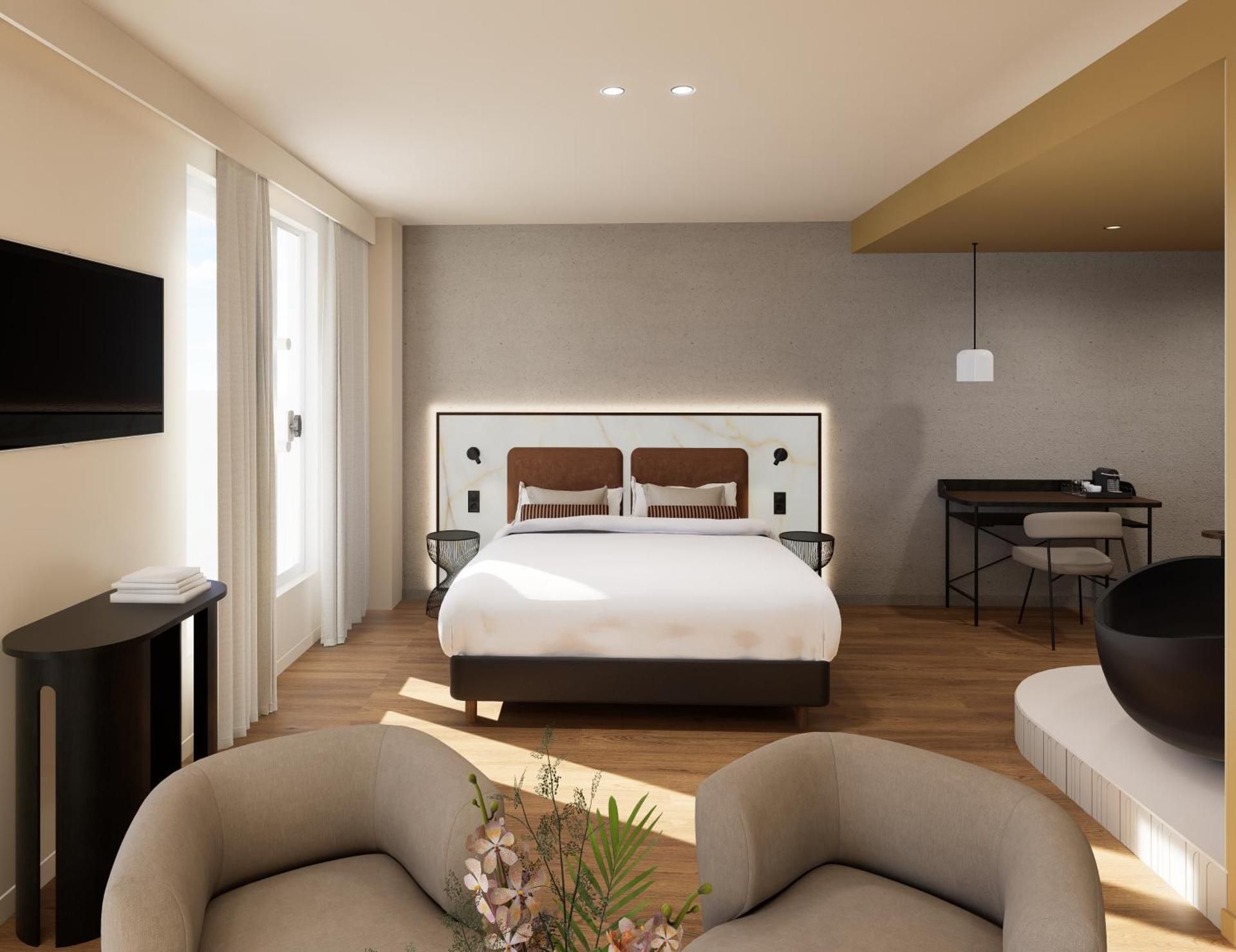Junior King Suite with Sofa Bed