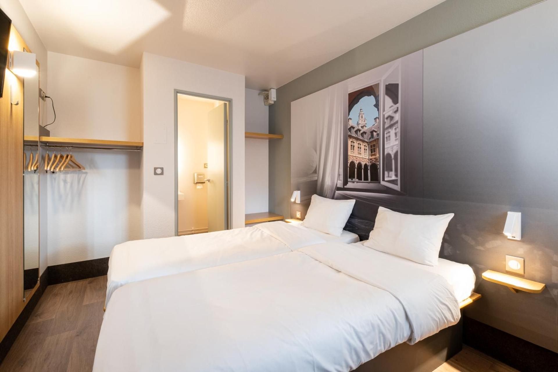 B&B HOTEL Lille Seclin Unexpo Twin Room