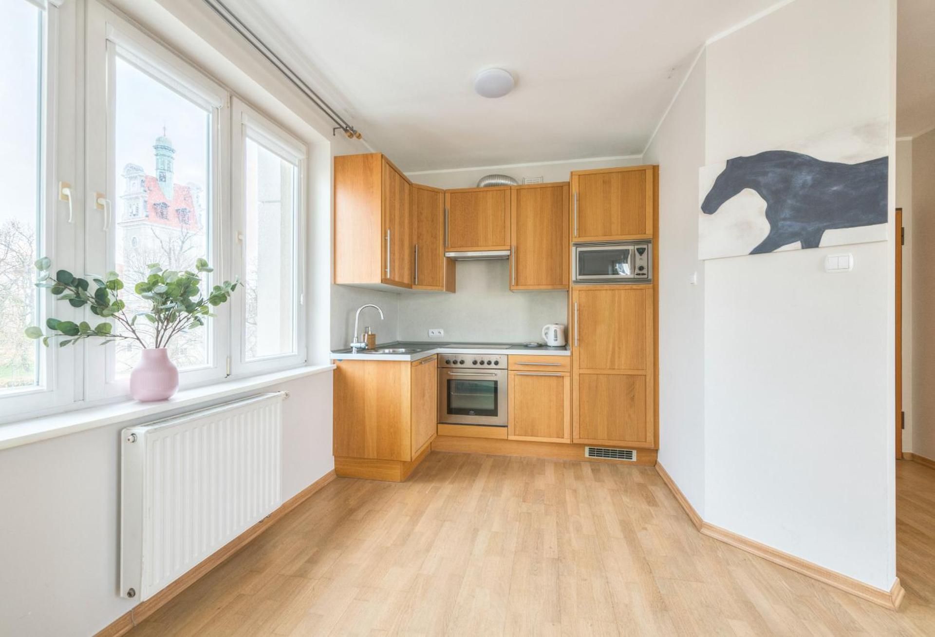 Studio Apartment with Balcony