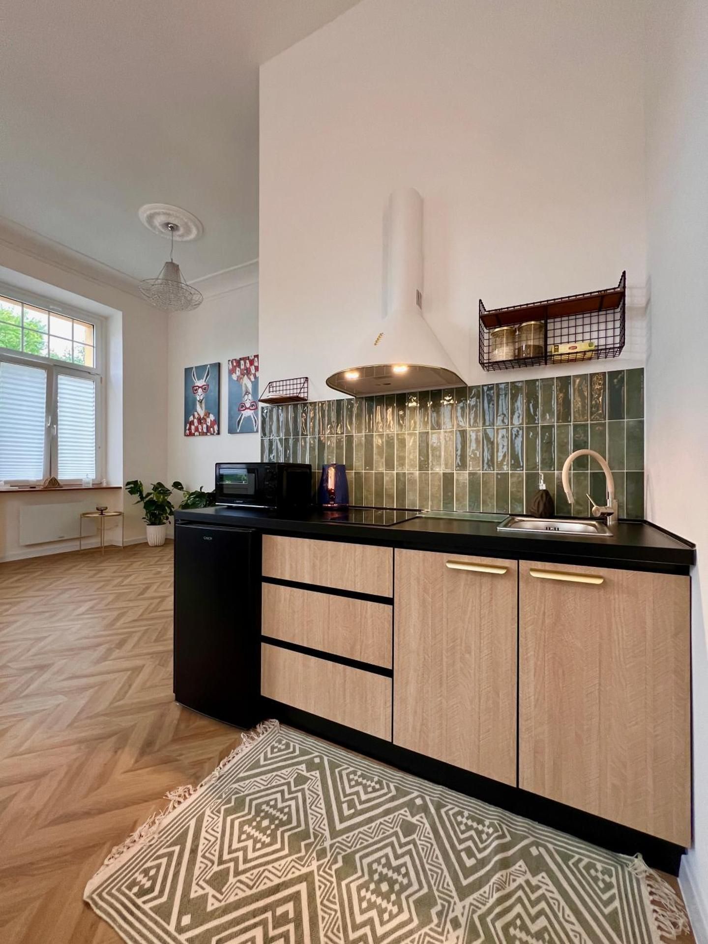 Studio Apartment with Balcony
