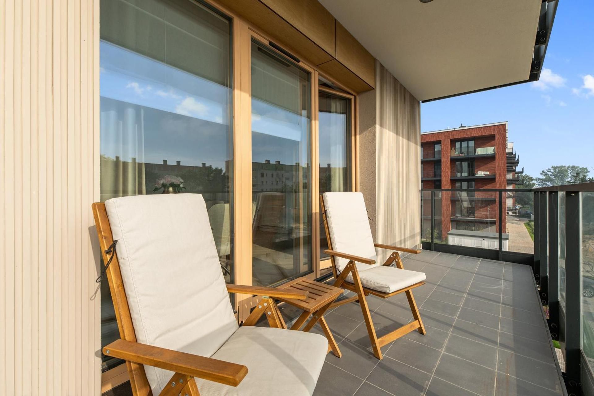 Porto Letnica Apartments with Gym & Parking by Lion Apartments Two-Bedroom Deluxe Apartment with Balcony 2