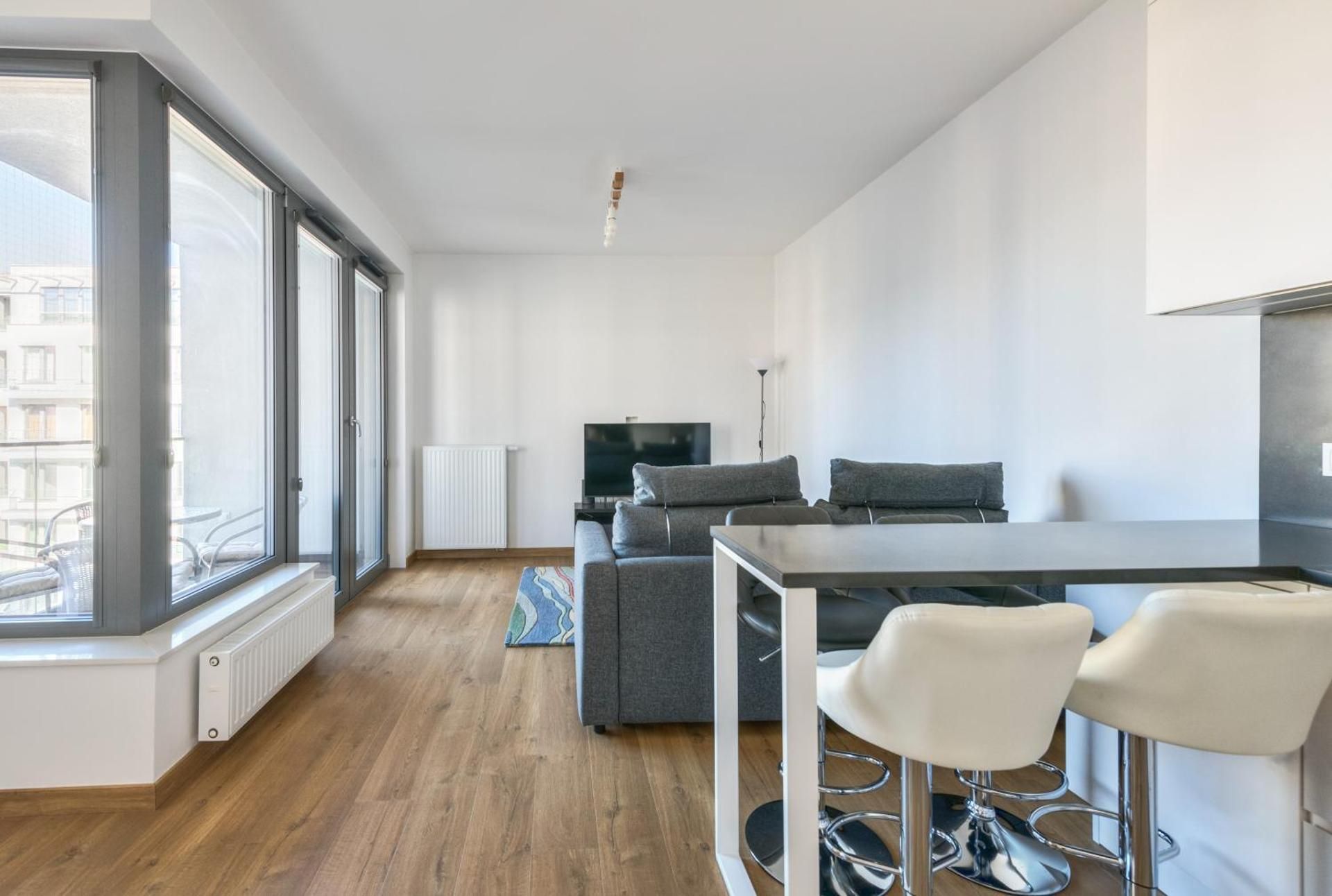 Studio Apartment with Balcony