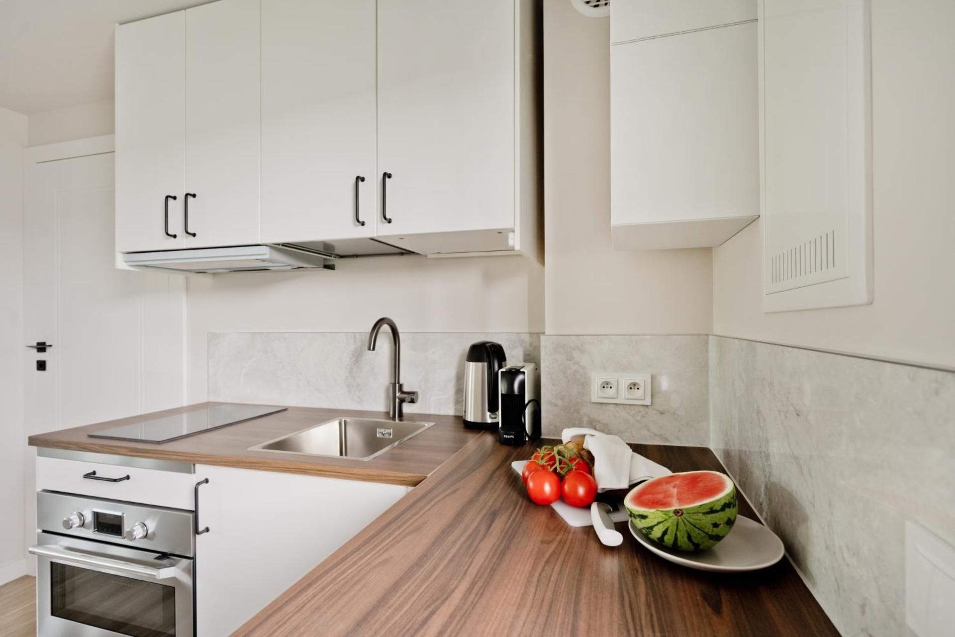 One-Bedroom Apartment with Garden